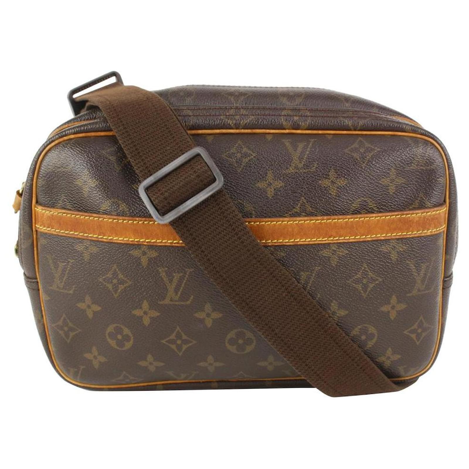 Autre Marque Louis Vuitton Monogram Reporter PM Crossbody Messenger Bag  Leather ref.371002 - Joli Closet