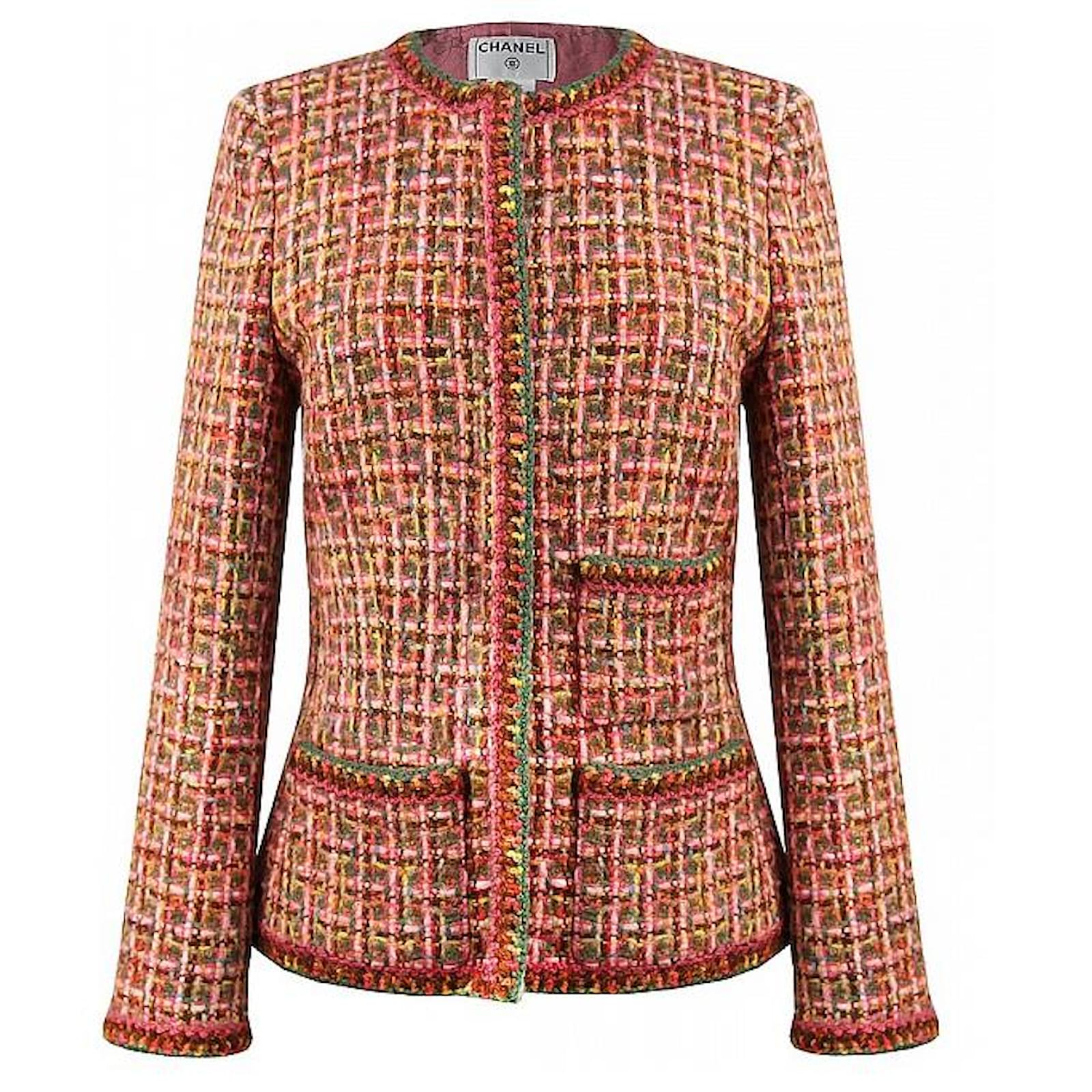 Chanel RARE tweed jacket Multiple colors ref.371073 - Joli Closet