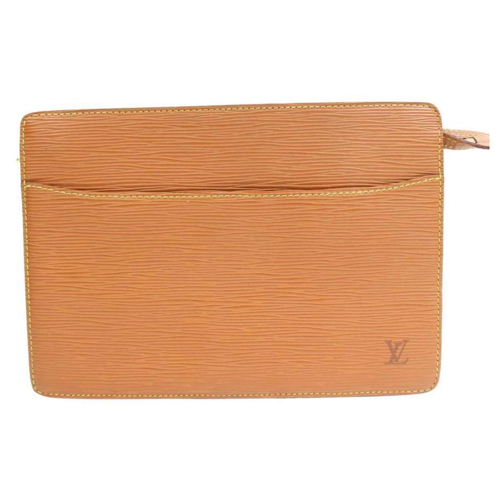 Misc Louis Vuitton Louis Vuitton EPI Shoulder Strap 38.2 Black Pink Yellow J02297 LV Auth 36419a
