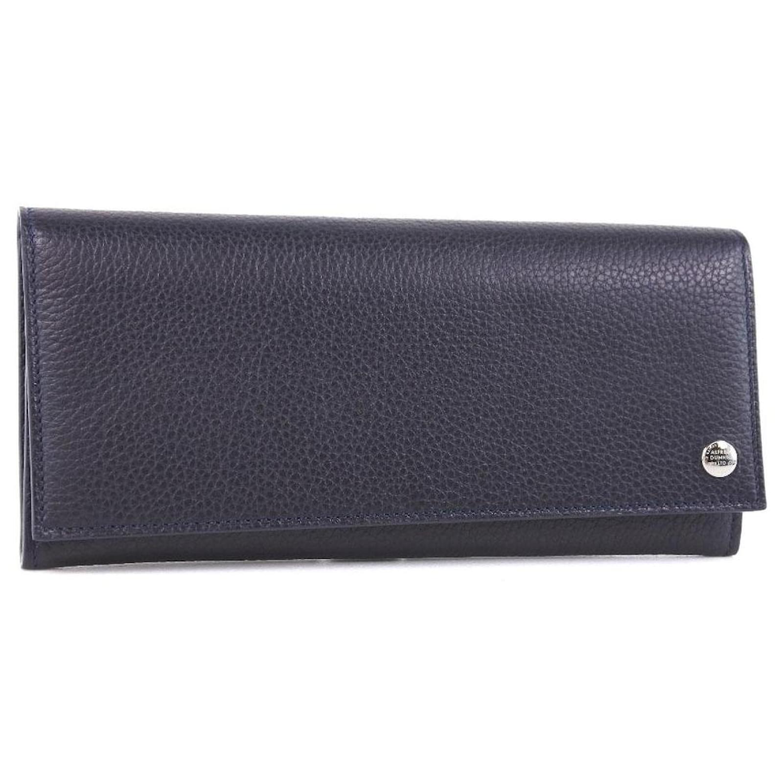 Alfred Dunhill dunhill Wallet Black Leather ref.371799 - Joli Closet
