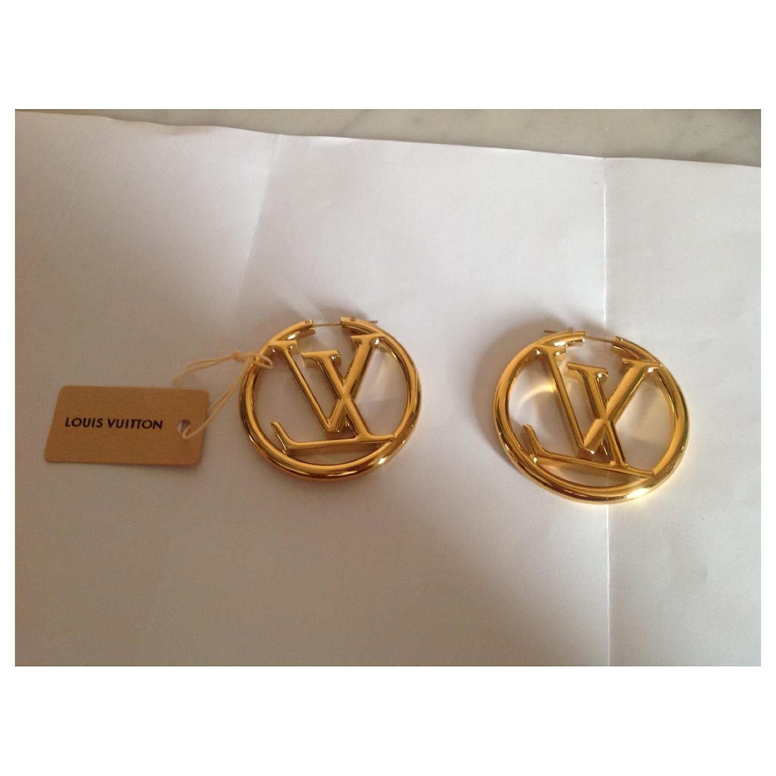 Brinco Louis Vuitton Dourado Unitário
