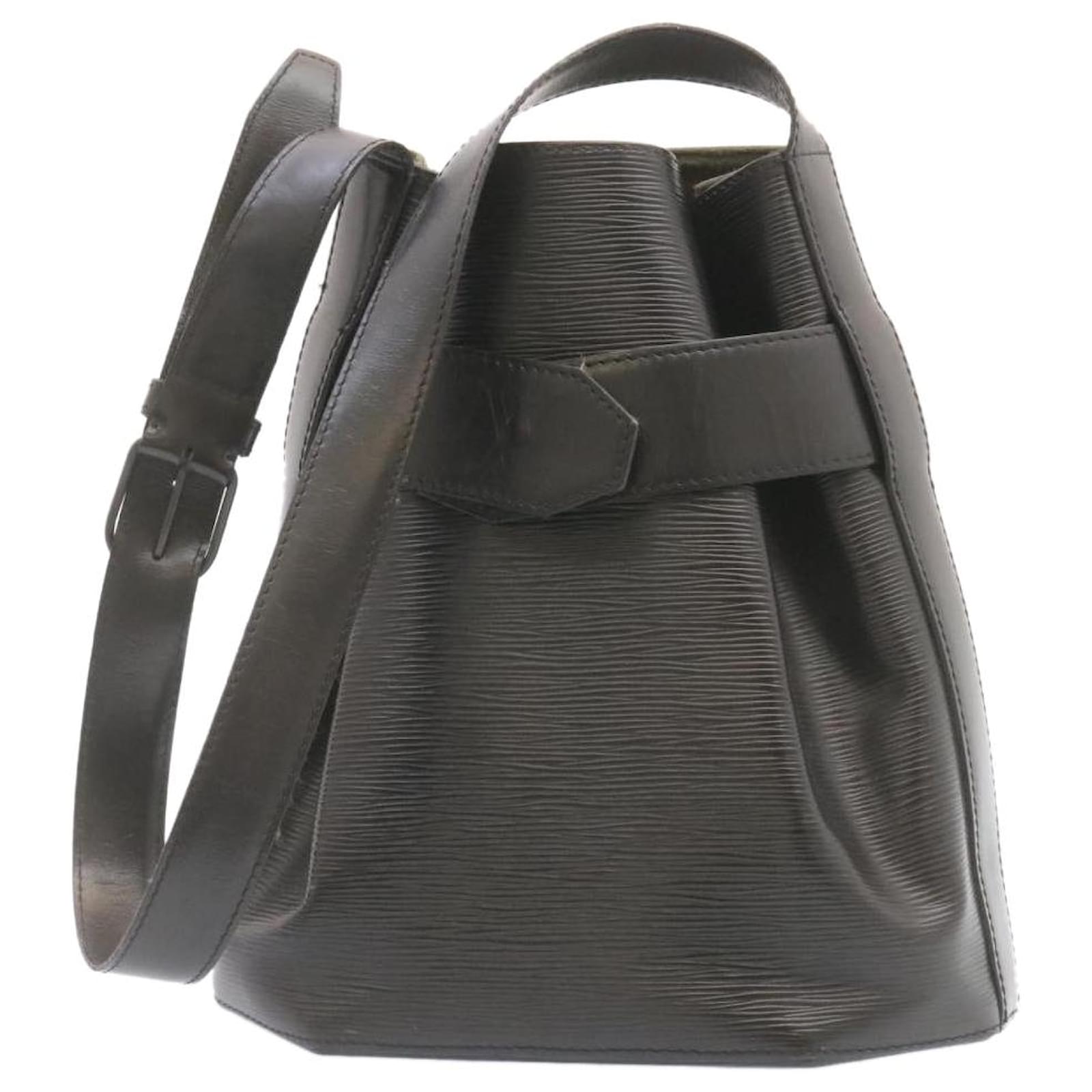 LOUIS VUITTON Epi Sac Depaule PM Shoulder Bag Black M80157 LV Auth 24647  Leather ref.372011 - Joli Closet