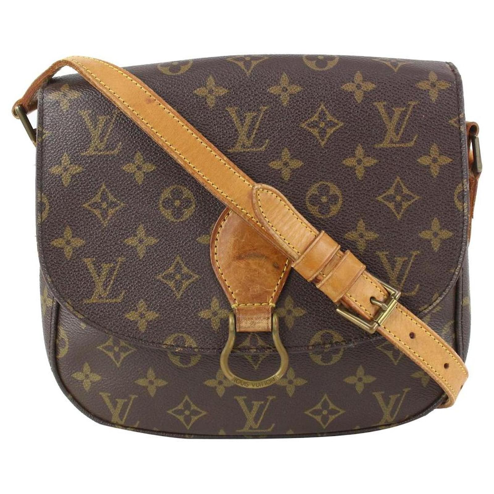 Louis Vuitton Monogram Saint Cloud GM Crossbody Flap Bag Leather ref.372209  - Joli Closet