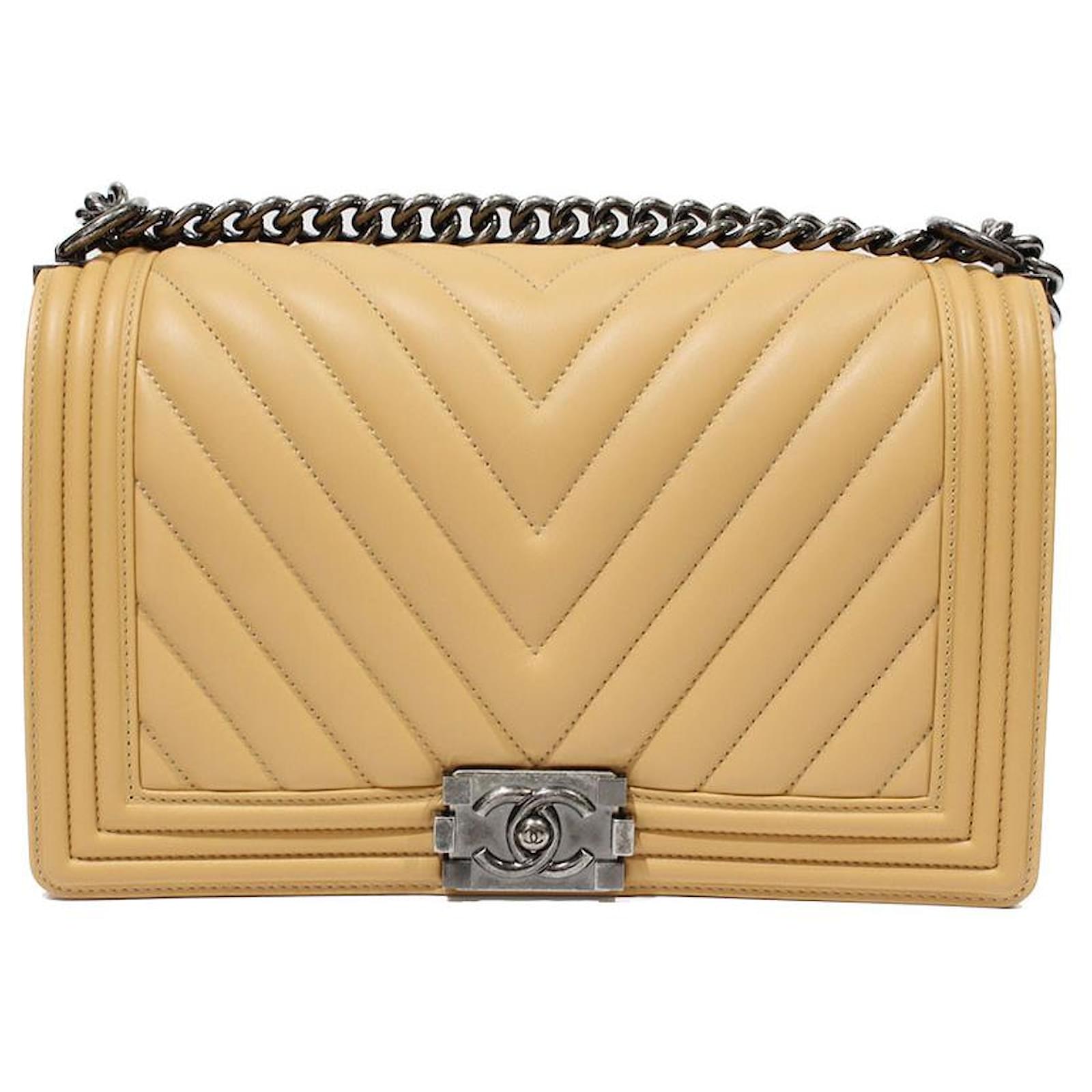 CHANEL Boy Yellow Bags & Handbags for Women for sale