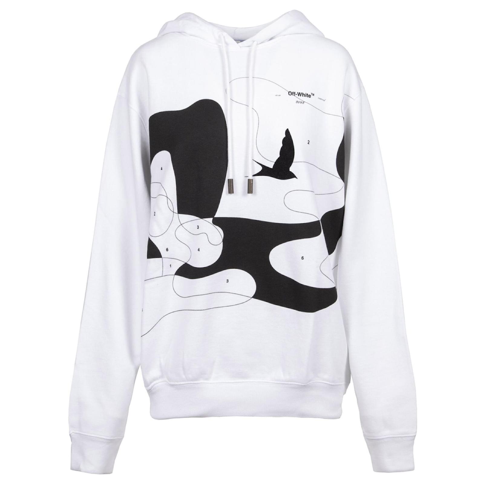 off white cloud hoodie
