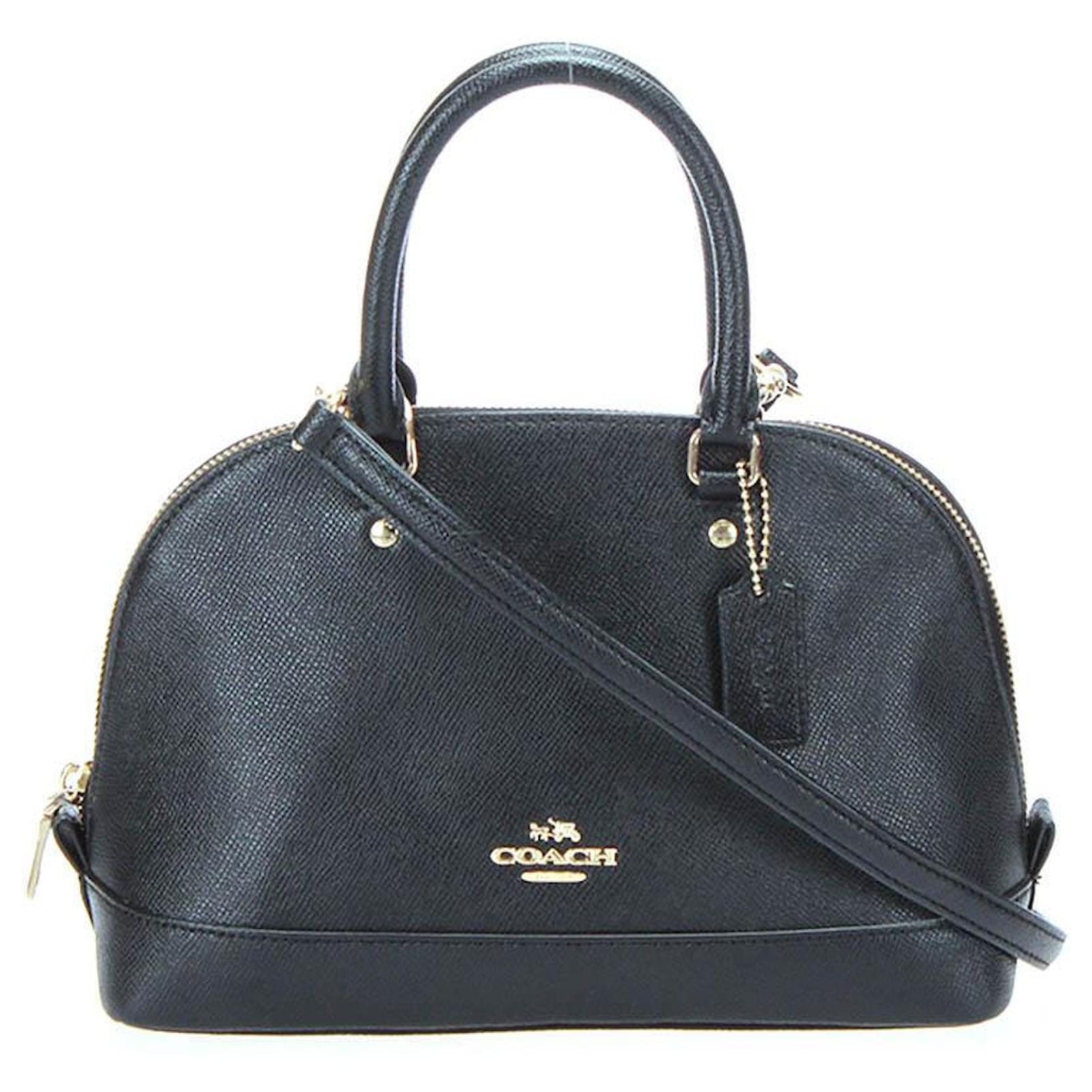 Coach Handbag Black Leather ref.373992 - Joli Closet