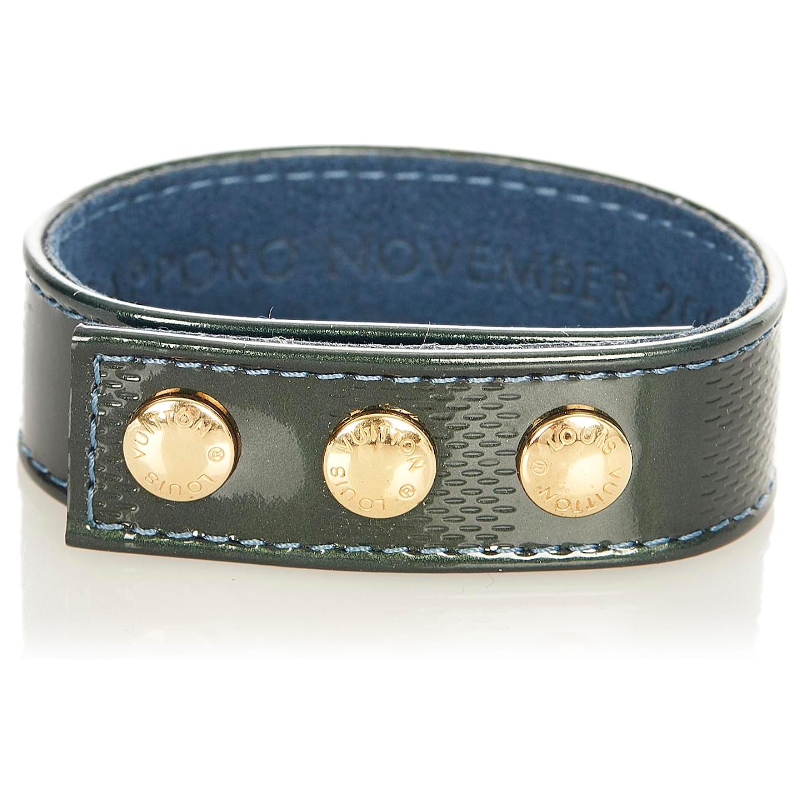 Louis Vuitton Leather Bracelet, Louis Vuitton