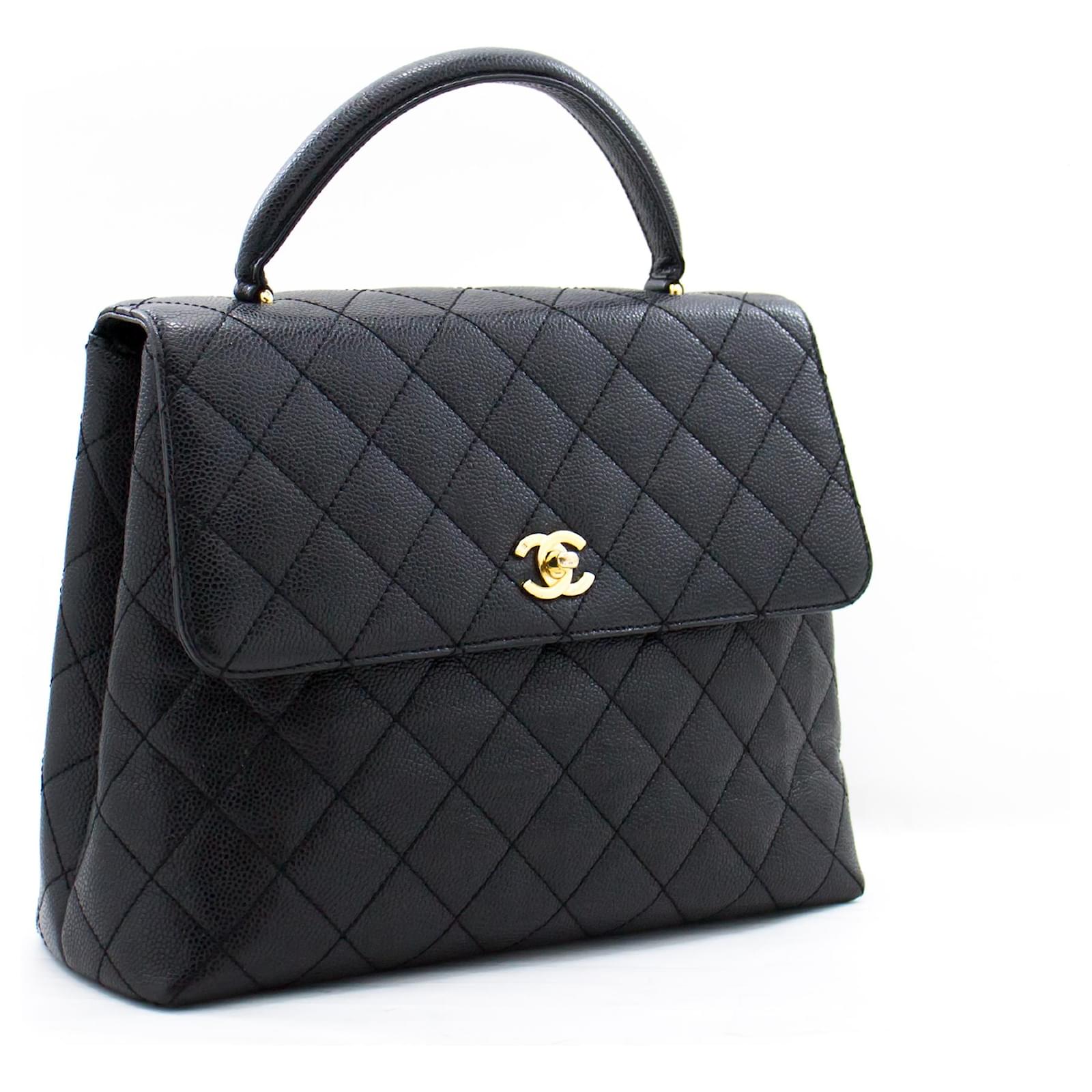 Chanel Coco handle Black Leather ref.374806 - Joli Closet
