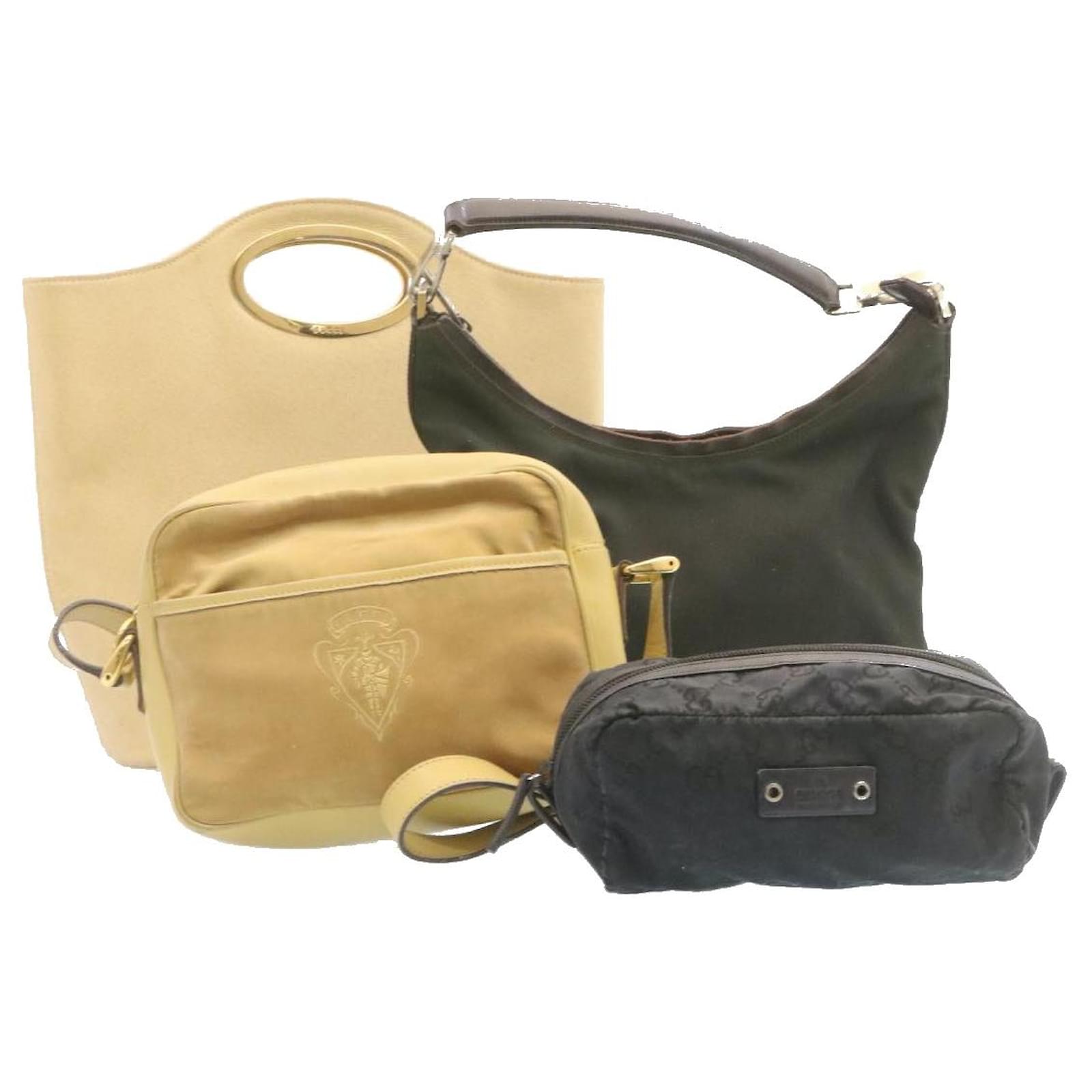 gucci khaki bolsa