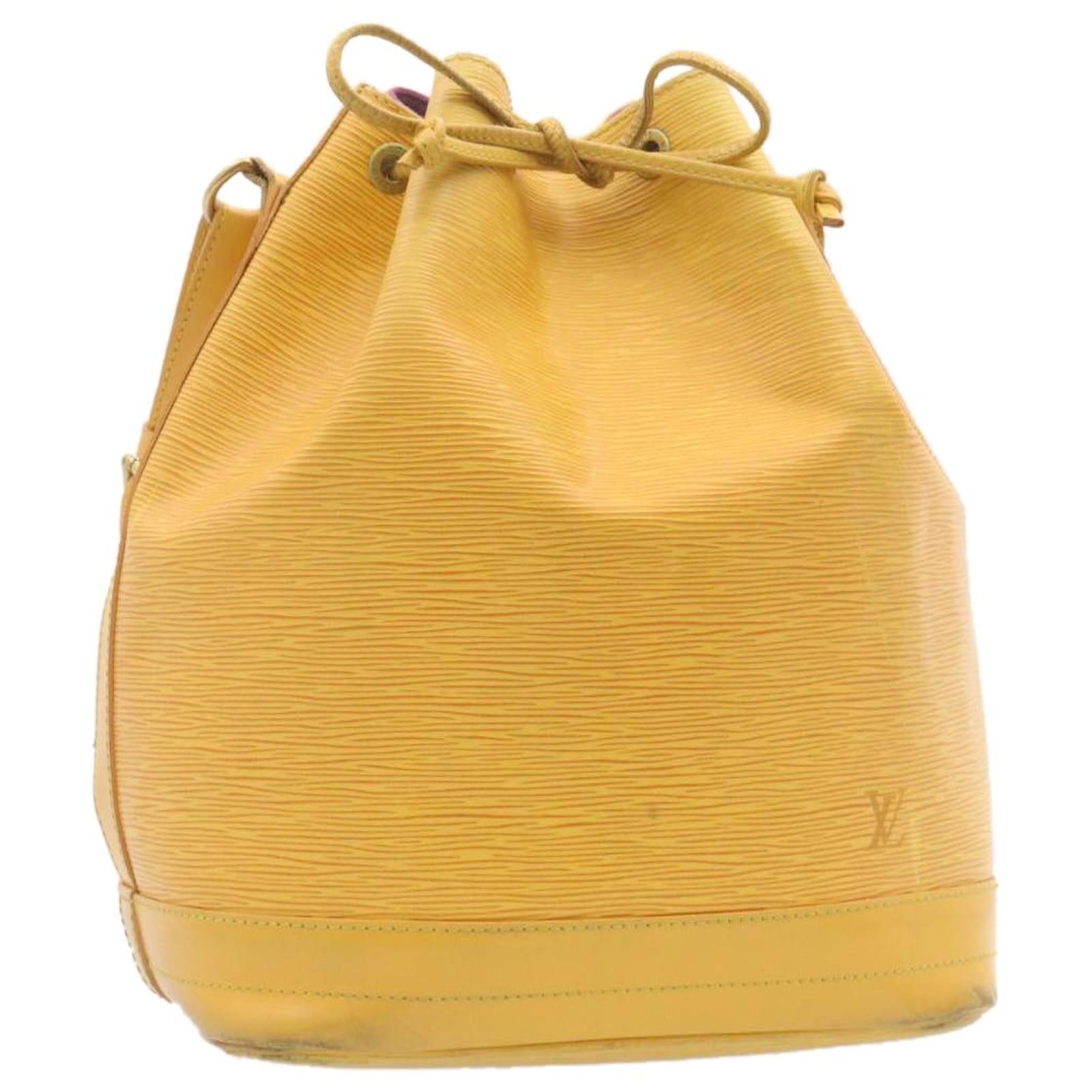 LOUIS VUITTON Shoulder Bag M44009 Noe Epi Leather yellow yellow