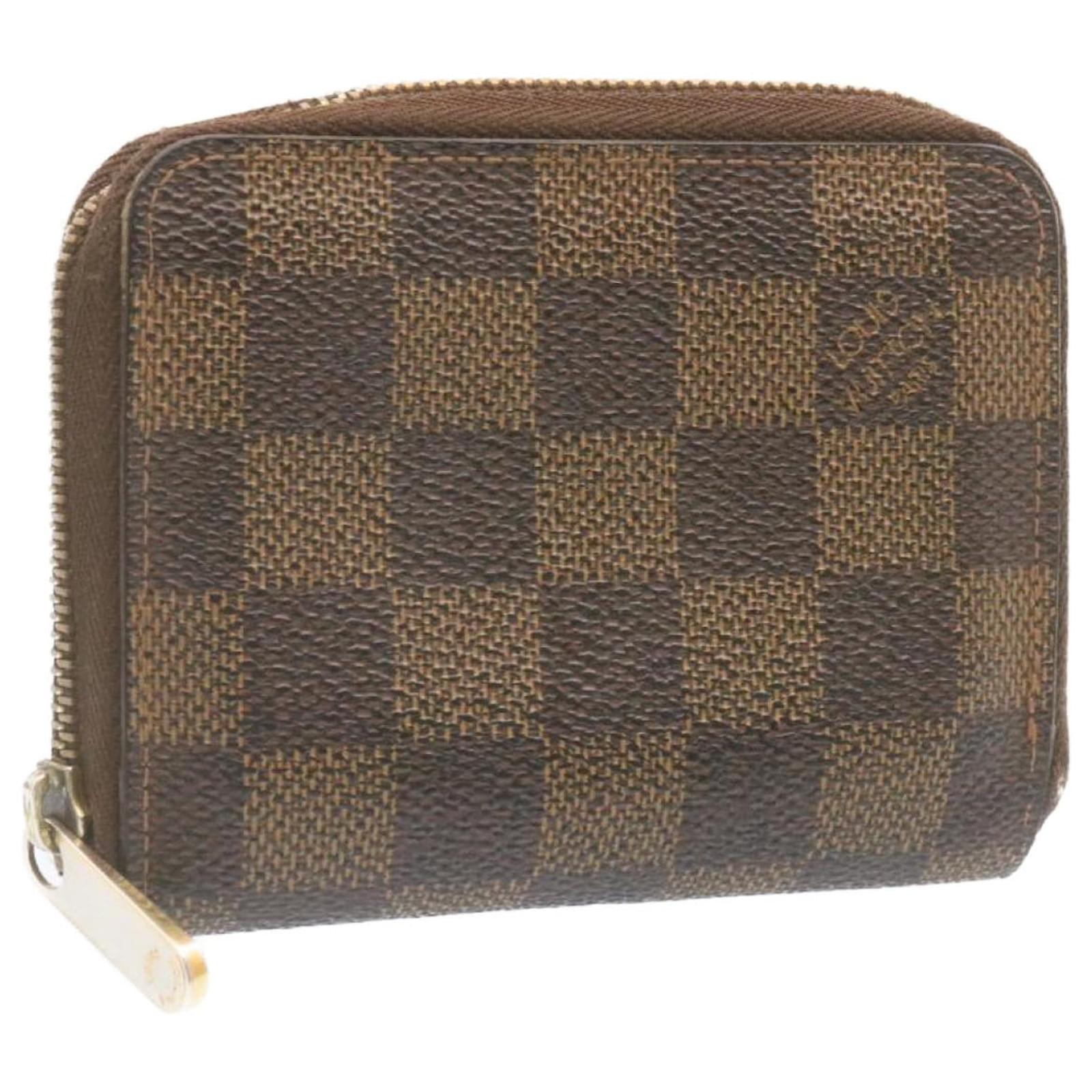 louis vuitton damier ebene zippy coin purse