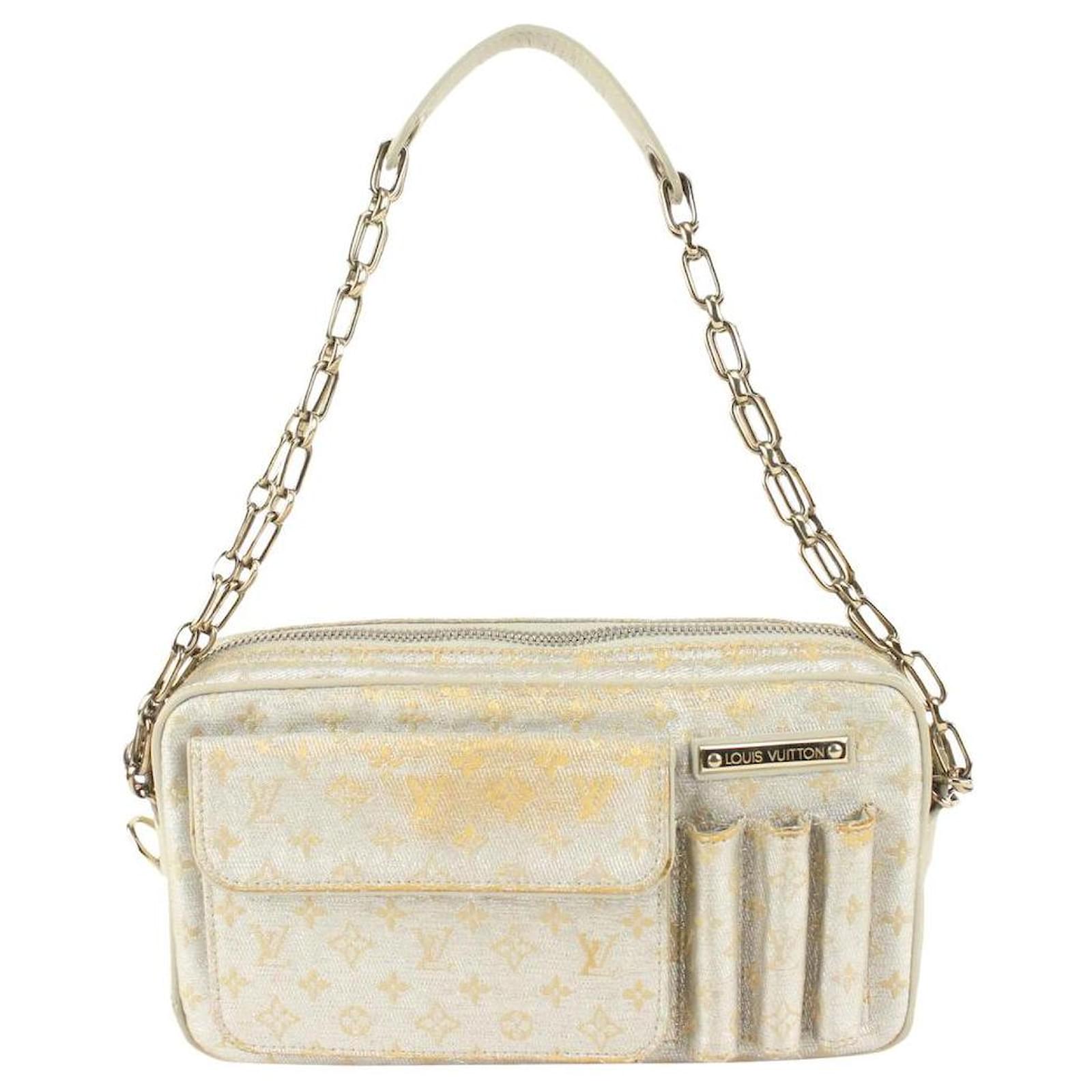 Louis Vuitton lv small Pallas pochette pouch chain handle bag