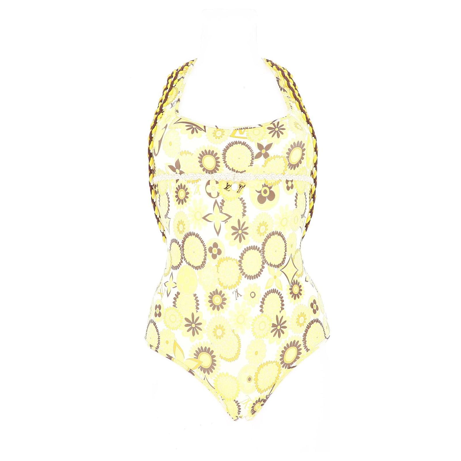 Louis Vuitton Badebekleidung Gelb Baumwolle ref.377283 - Joli Closet