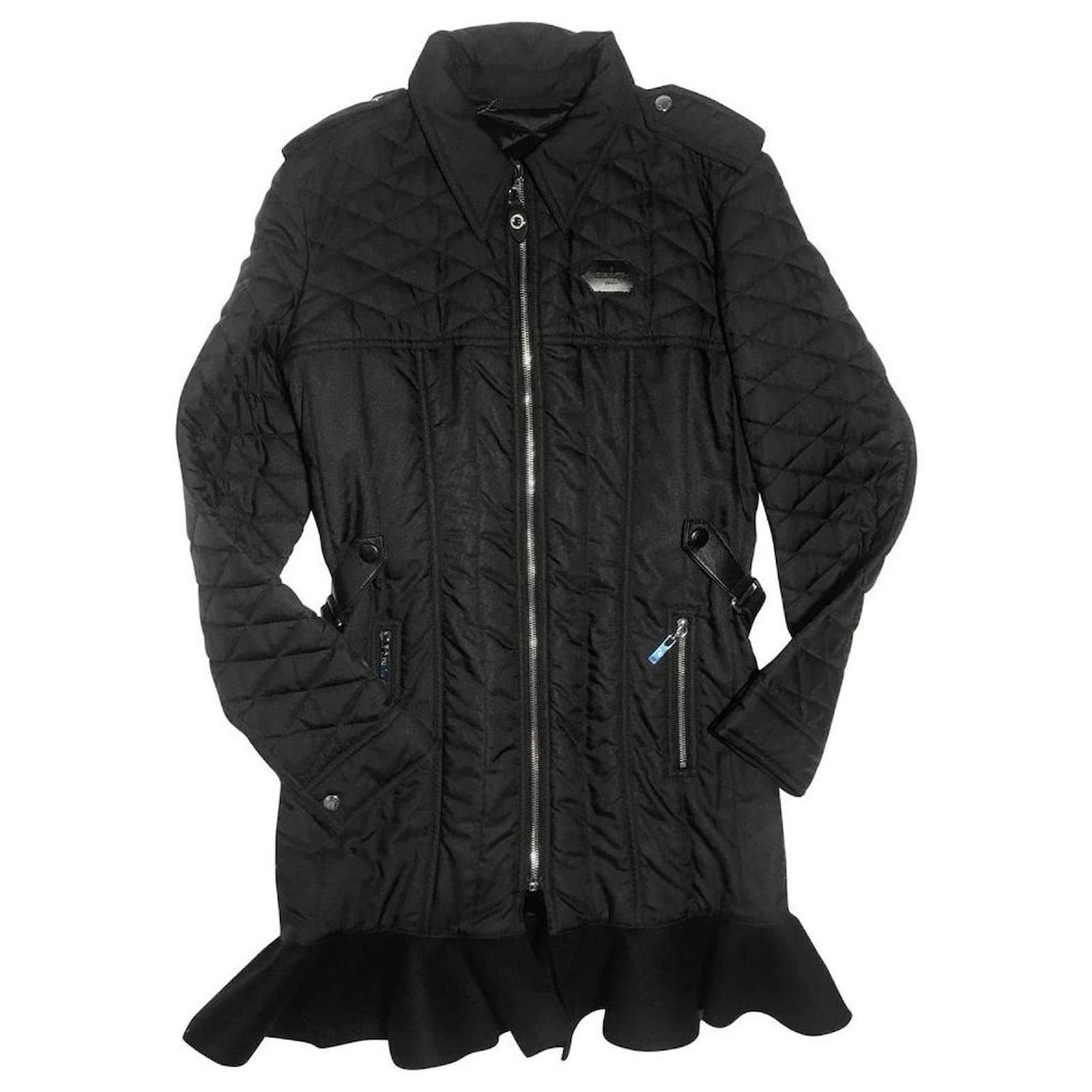 LOUIS VUITTON Damen Jacke/Mantel aus Wolle in Schwarz