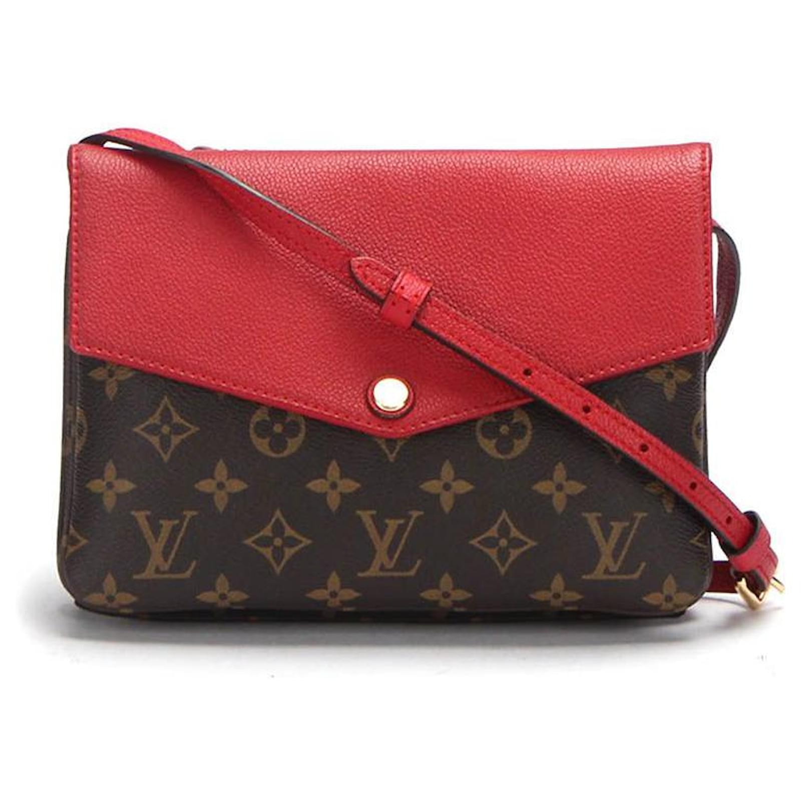 Brown Louis Vuitton Monogram Twice Crossbody Bag