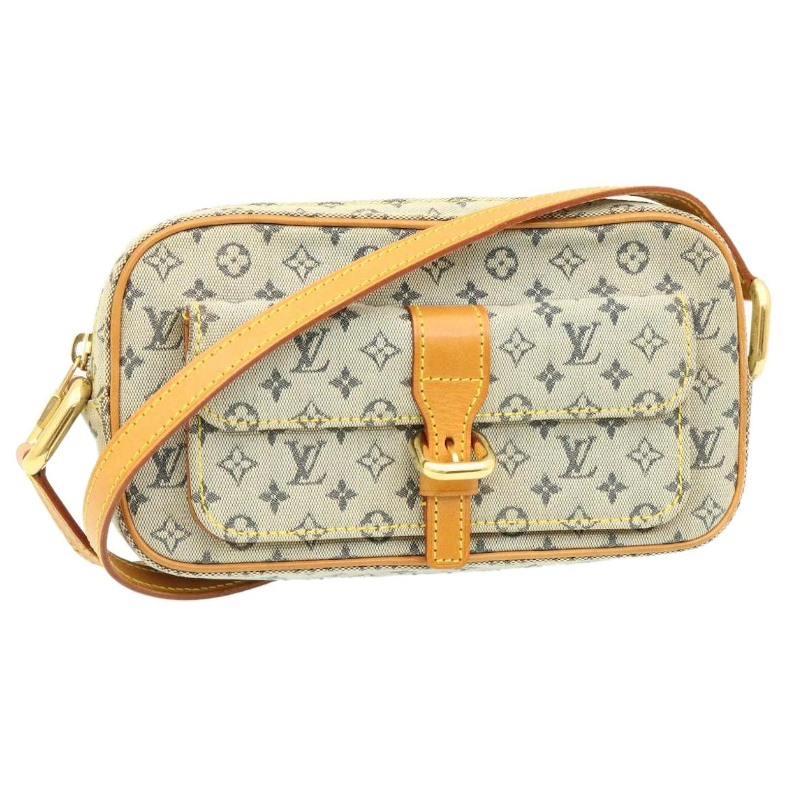 LOUIS VUITTON Monogram Mini Juliet MM Shoulder Bag Blue M92004 LV