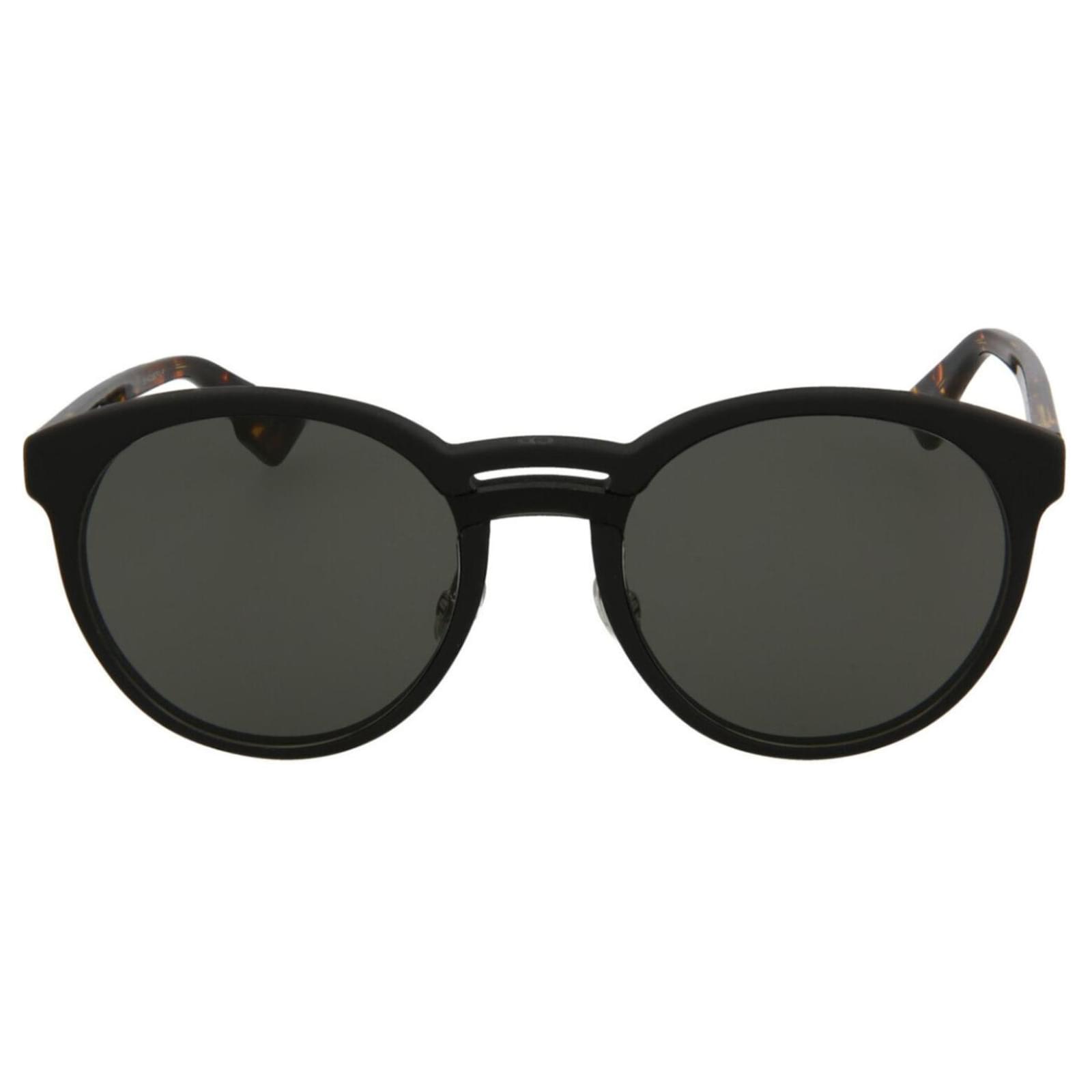 Dior Lunettes de soleil monture ronde en ac tate Acetate Noir