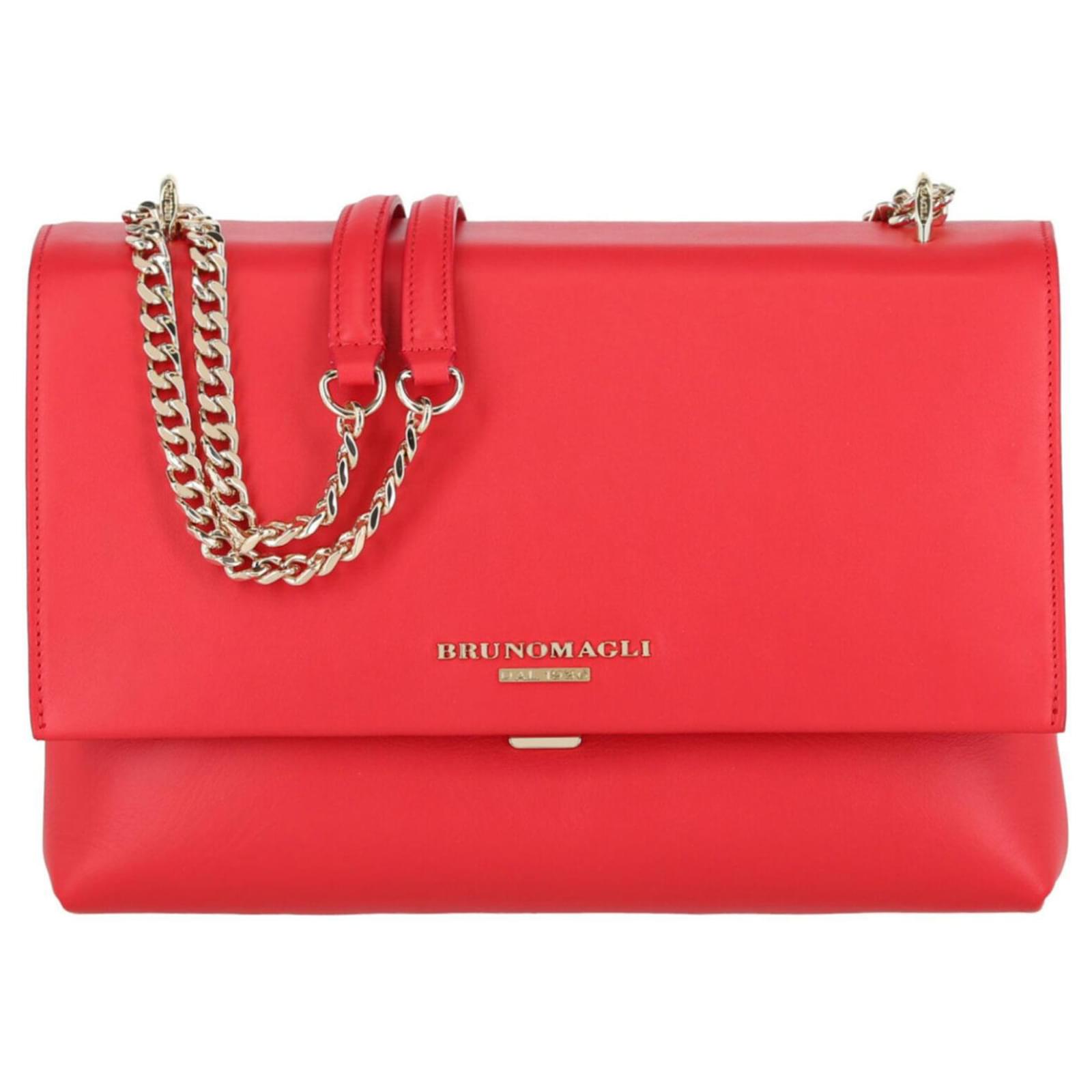 Chain Multi Leather Shoulder Bag