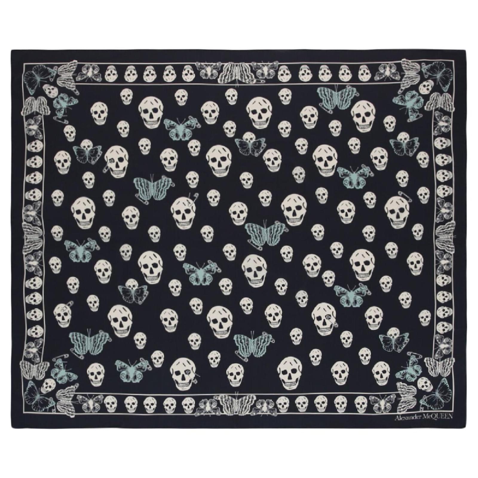 alexander mcqueen butterfly scarf