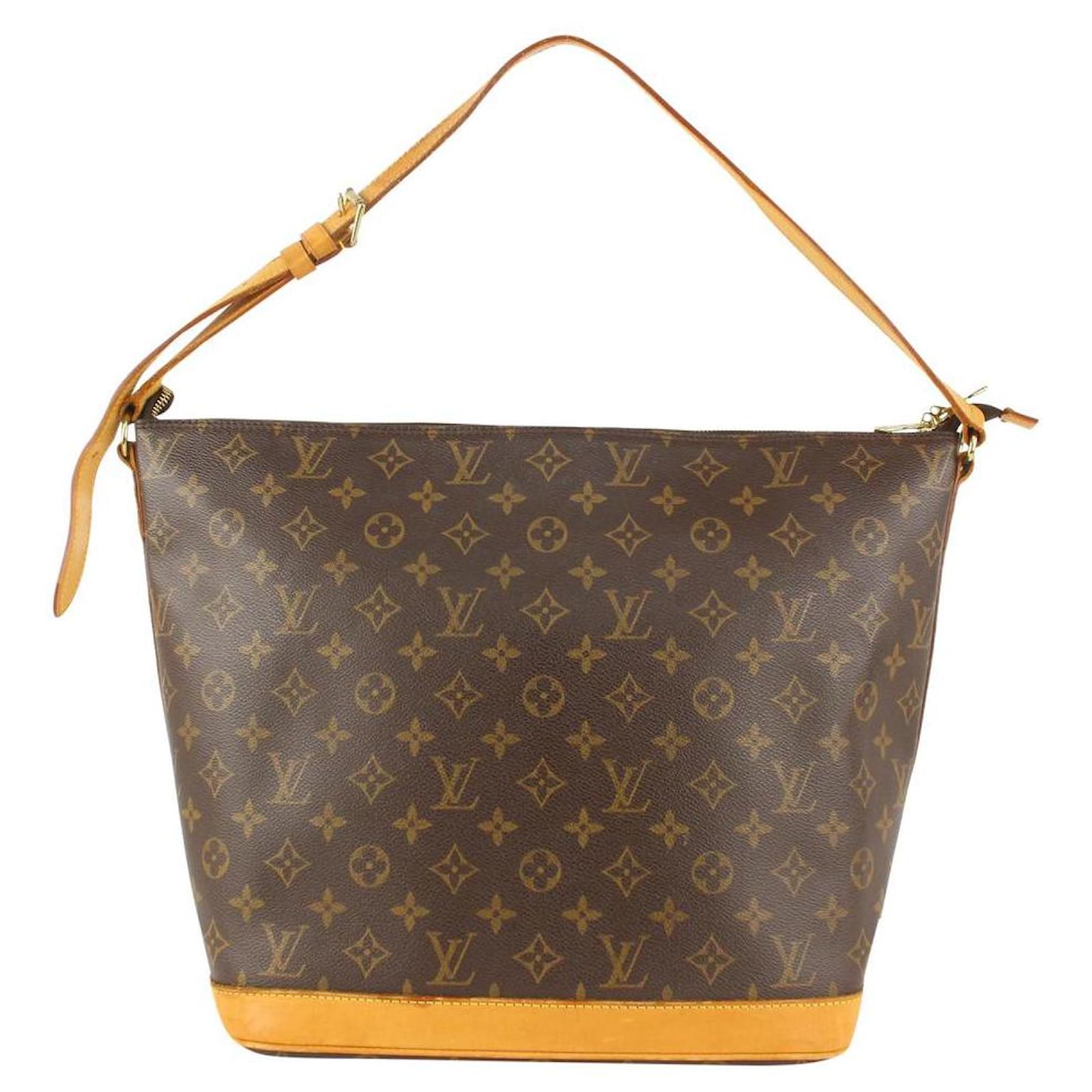 Louis Vuitton Monogram Amfar Three Sharon Stone Convertible Hobo Bag  Leather ref.378192 - Joli Closet