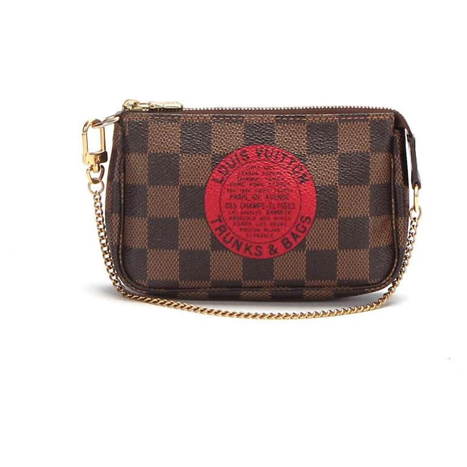 Louis Vuitton Trunks & Bags Mini Pochette Accessoires - Brown Mini