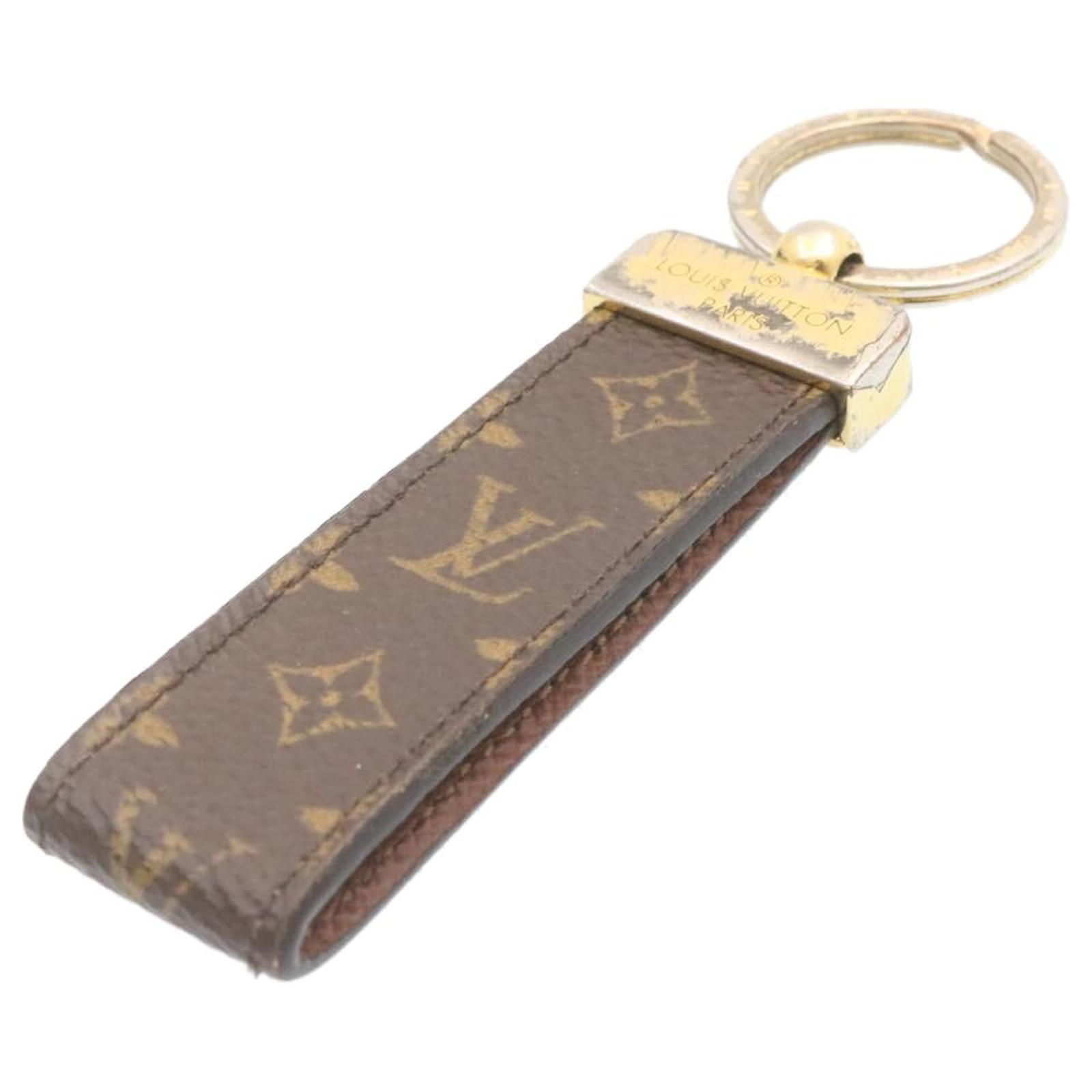 Louis Vuitton Monogram Eclipse Porte-clés Dragonne Bag Charm Keyring A2246