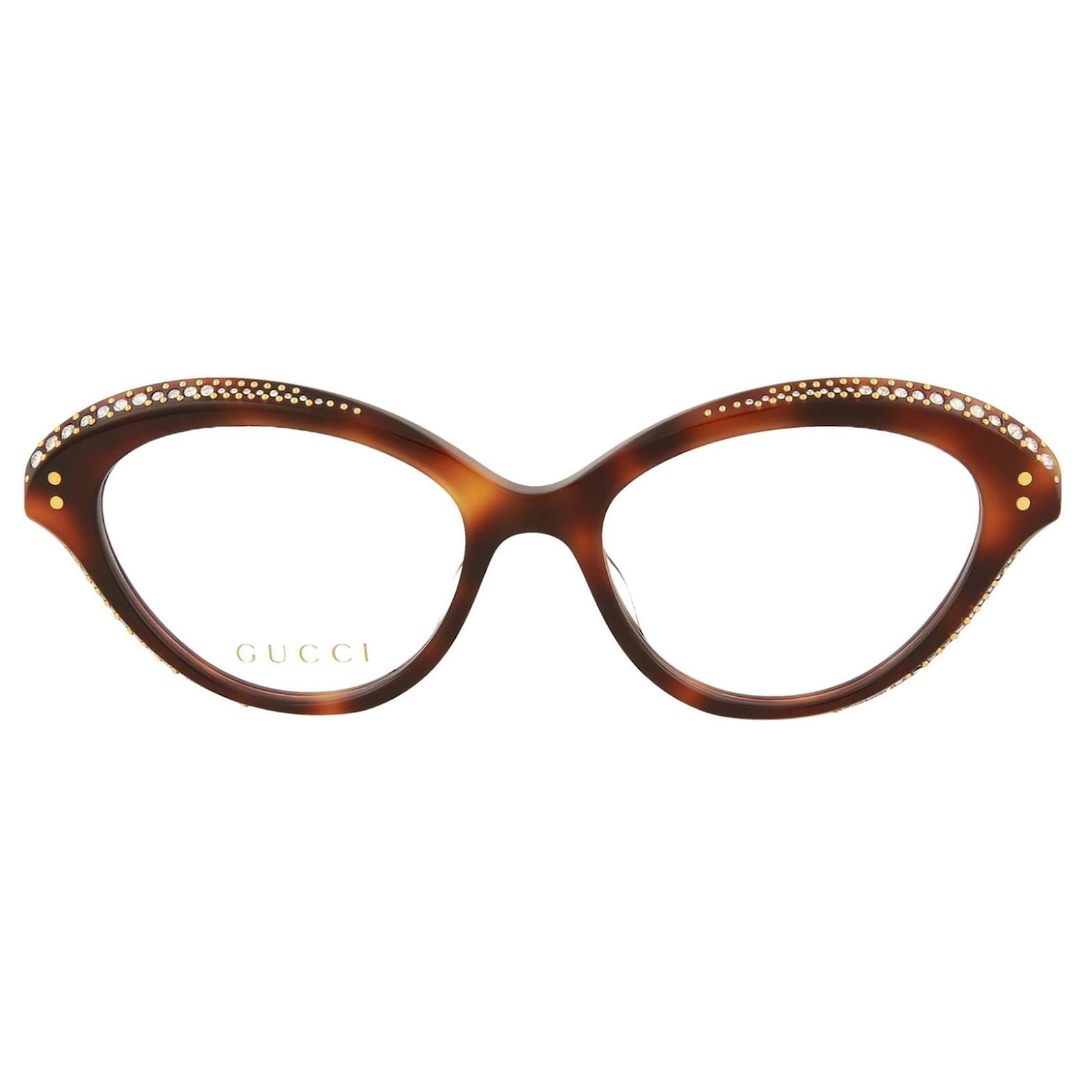 gucci 51mm cat eye optical frames