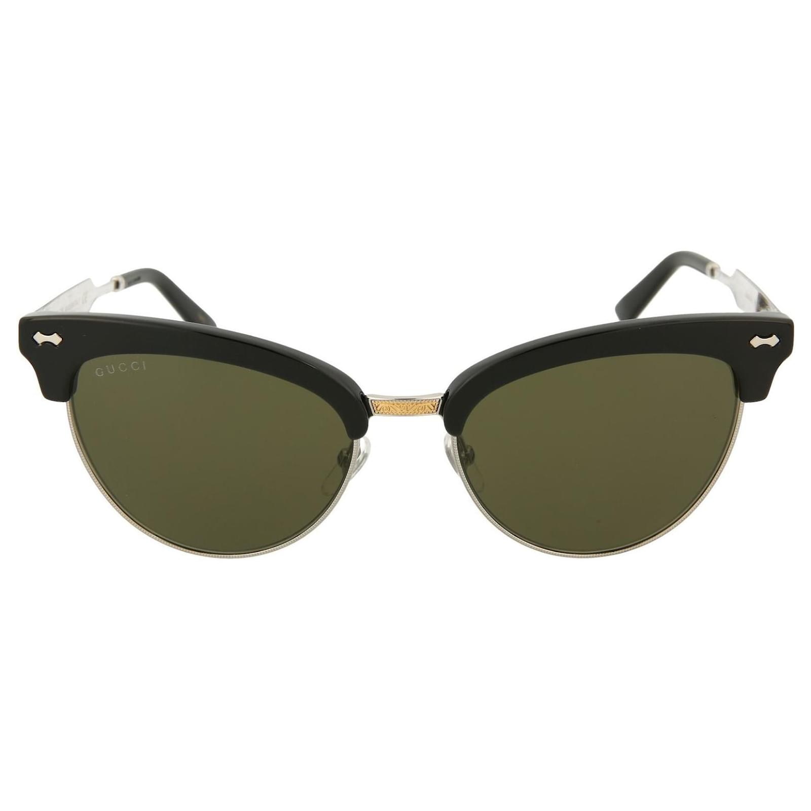 Gucci Cat Eye Sunglasses Black Ref379416 Joli Closet 