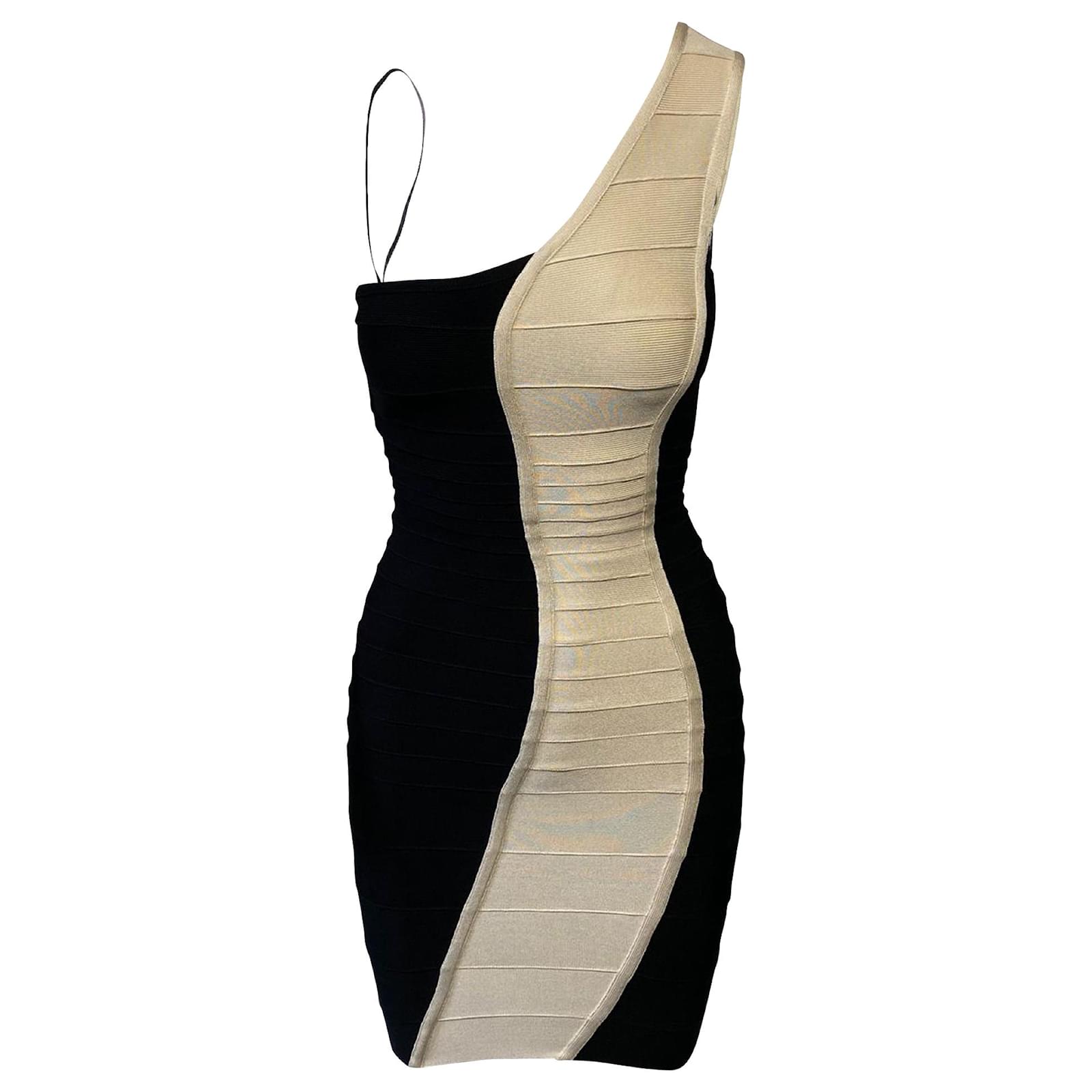 Cream bandage dress online