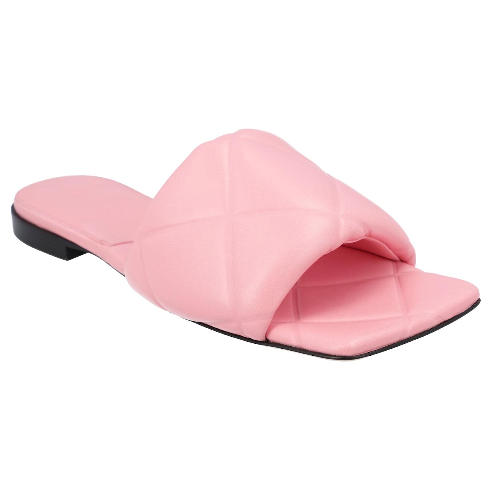 rubber lido flat sandals