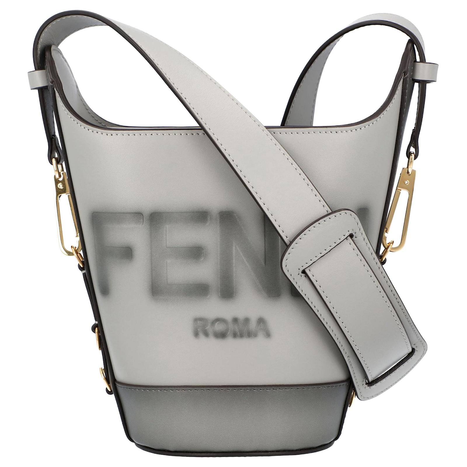 Fendi Logo Bucket Bag  Luxury Fashion Clothing and Accessories