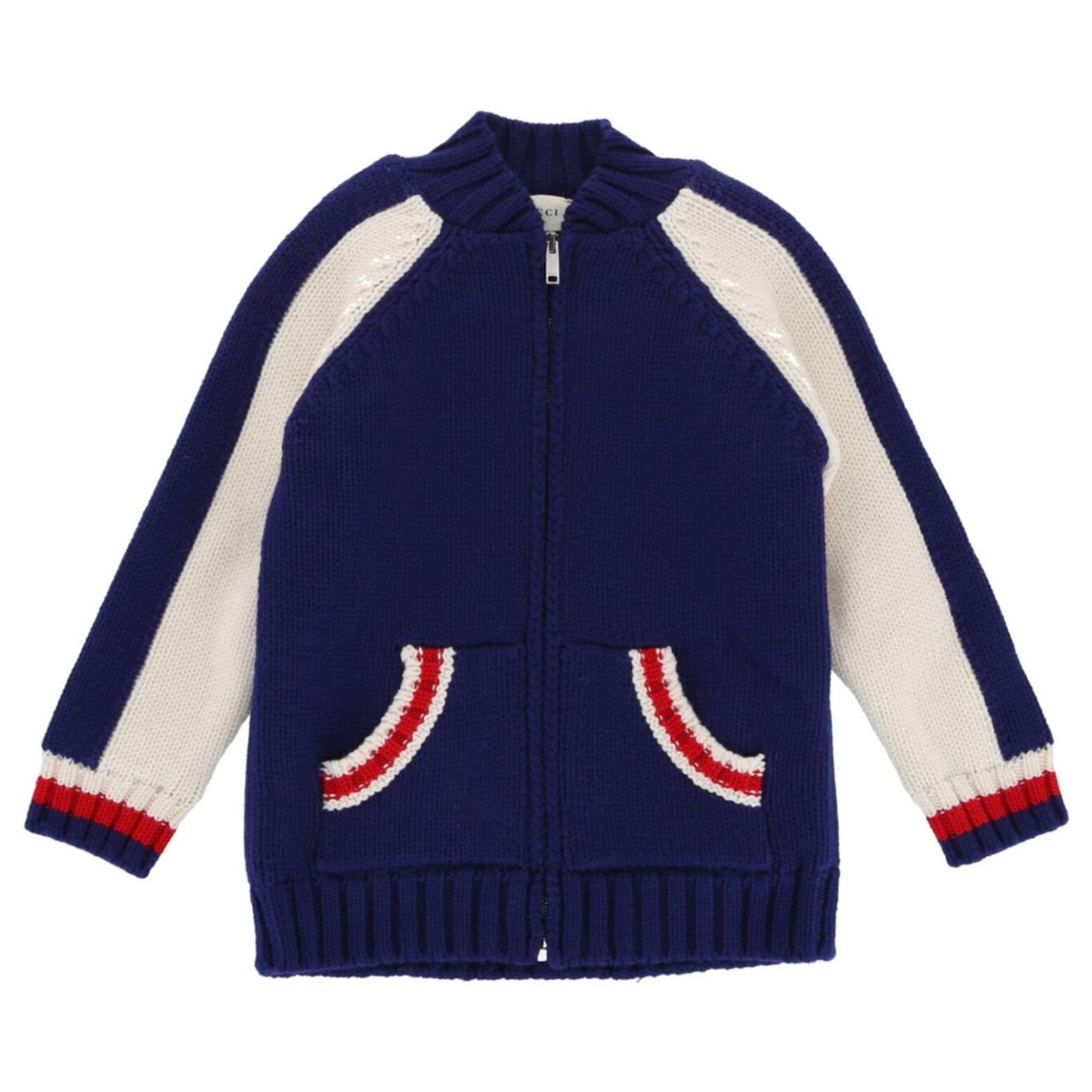 Gucci Kids Wool Bomber Jacket Multiple colors ref.380057 - Joli Closet