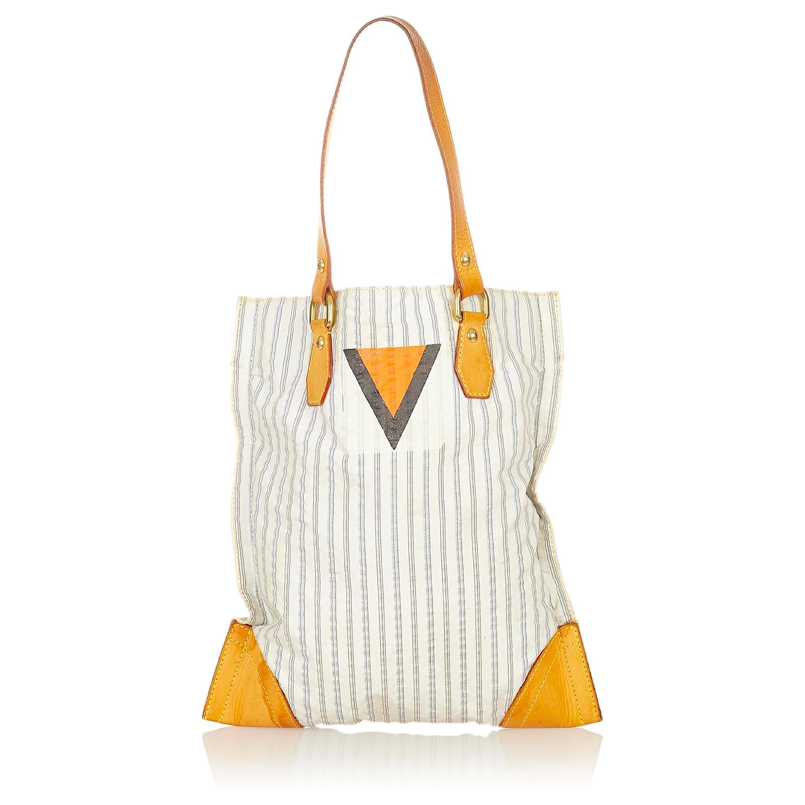 Louis Vuitton Bag With Blue Striped