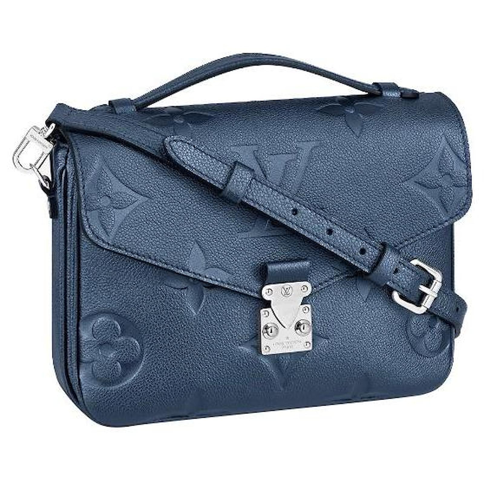 Louis Vuitton LV Metis Navy new Blue Leather ref.380318 - Joli Closet