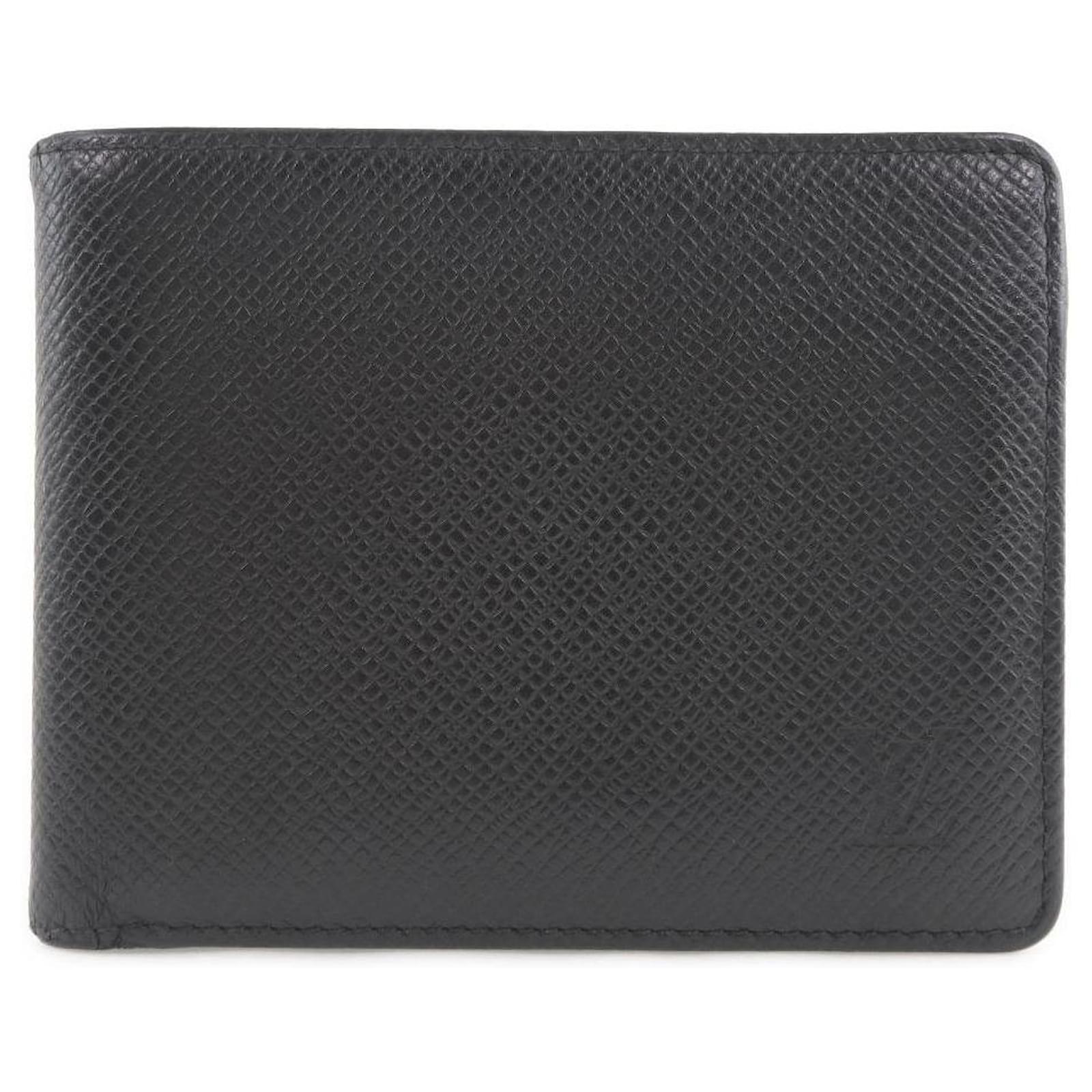 Louis Vuitton Porte Monnaie Credit Black Leather ref.381438 - Joli Closet