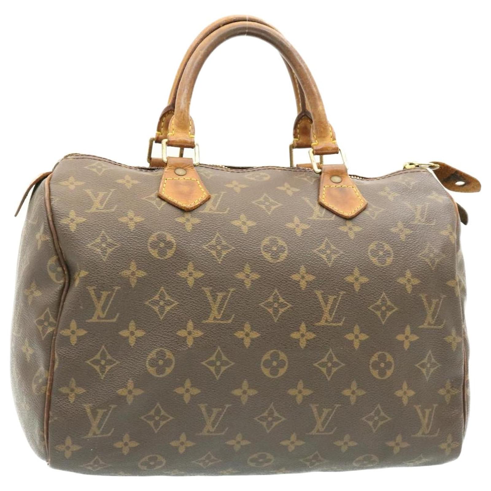 LOUIS VUITTON Louis Vuitton Monogram Speedy 30 Handbag Boston Bag M41526