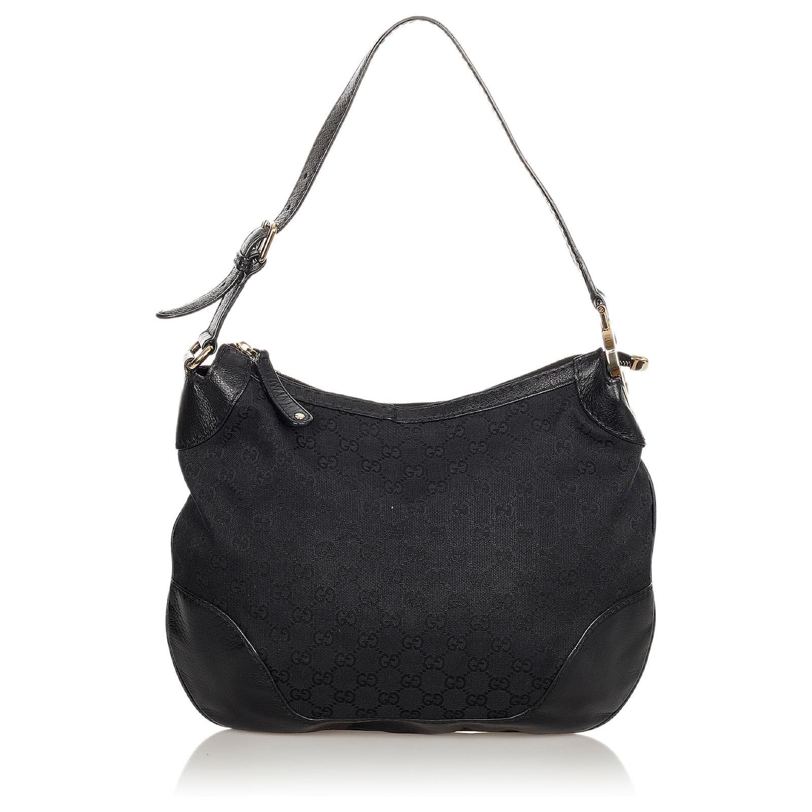 Charlot Canvas Crossbody Bag - Black