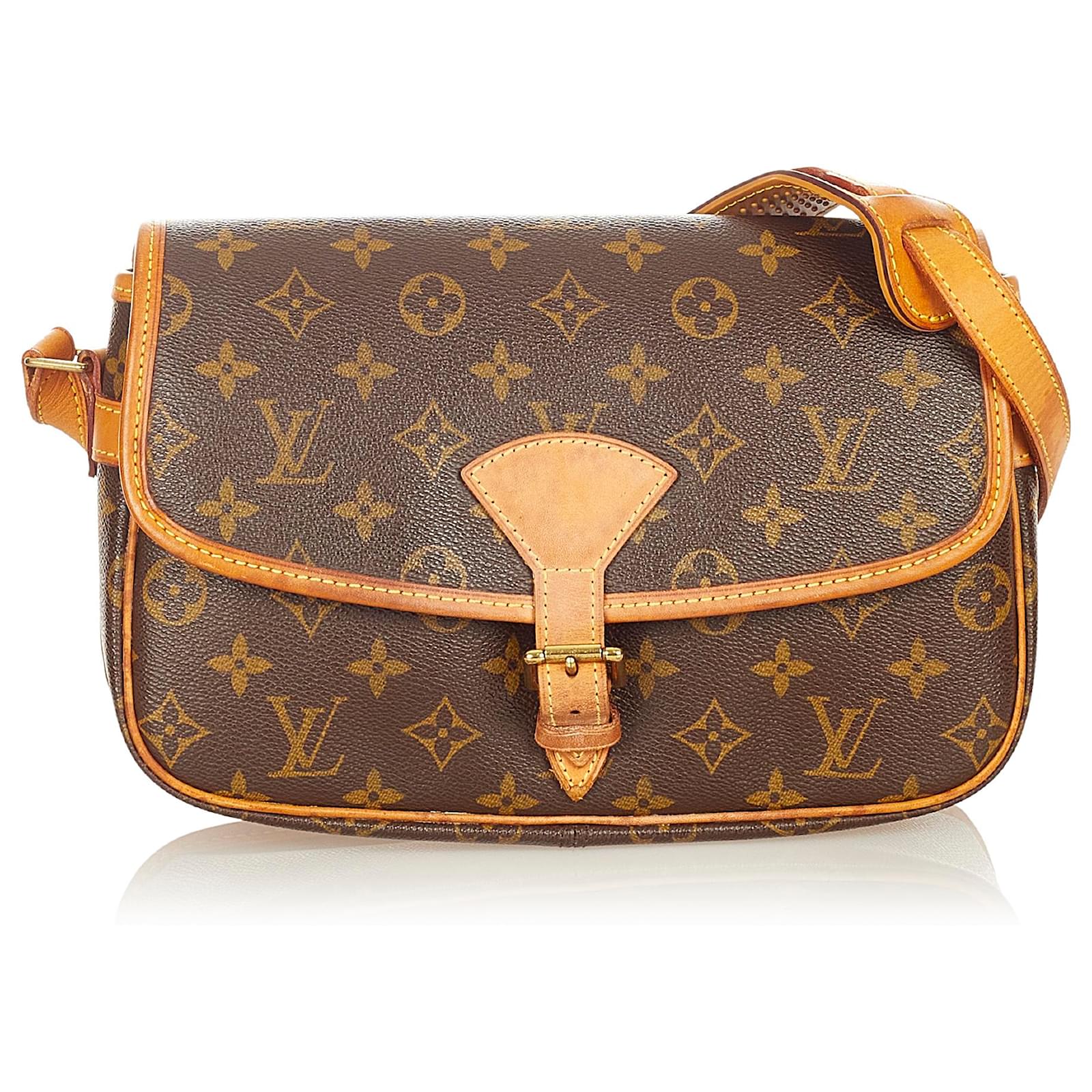 LOUIS VUITTON Sologne Monogram Canvas Shoulder Crossbody Bag Brown-US