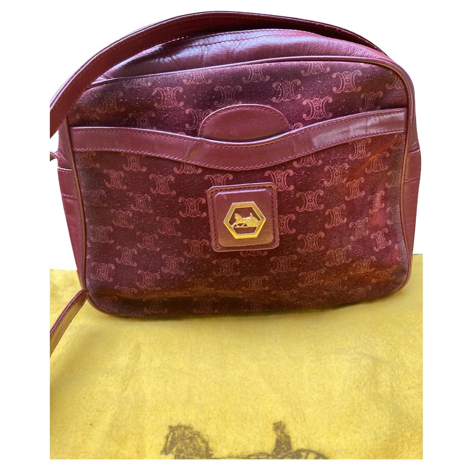 Sac celine outlet bordeaux