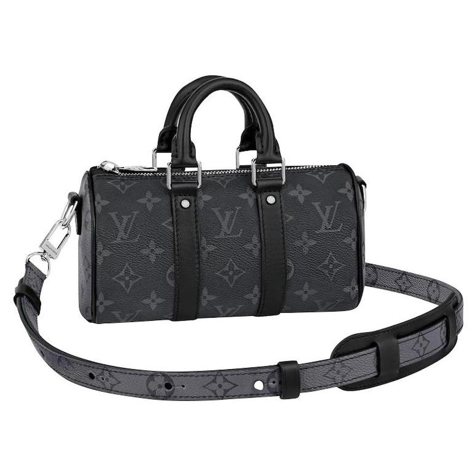 Louis Vuitton LV Keepall XS new Grey Leather ref.383118 - Joli Closet