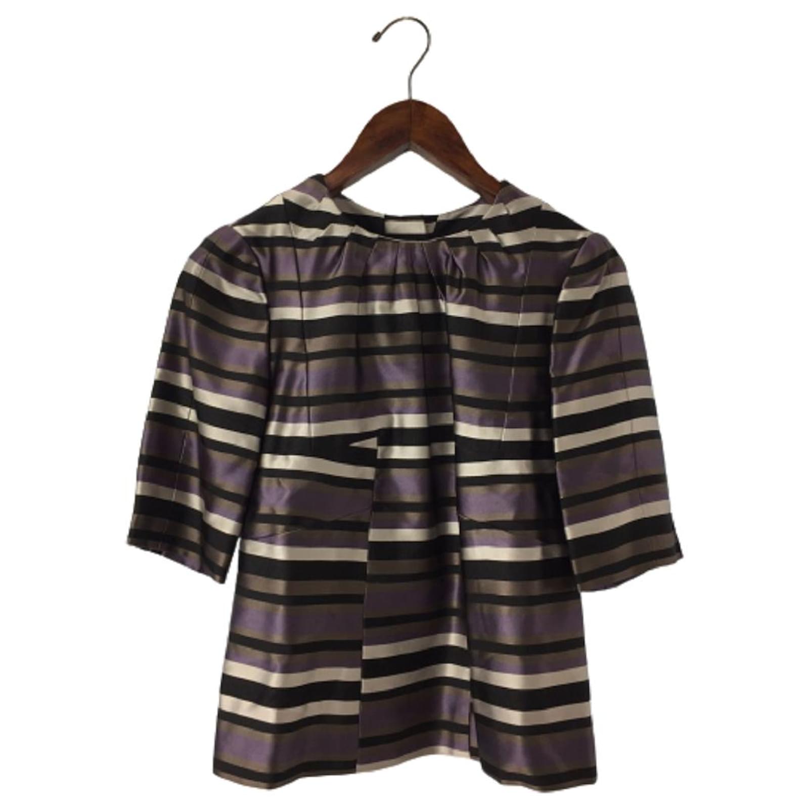 Louis Vuitton Pinstripe Silk Shirt Dress
