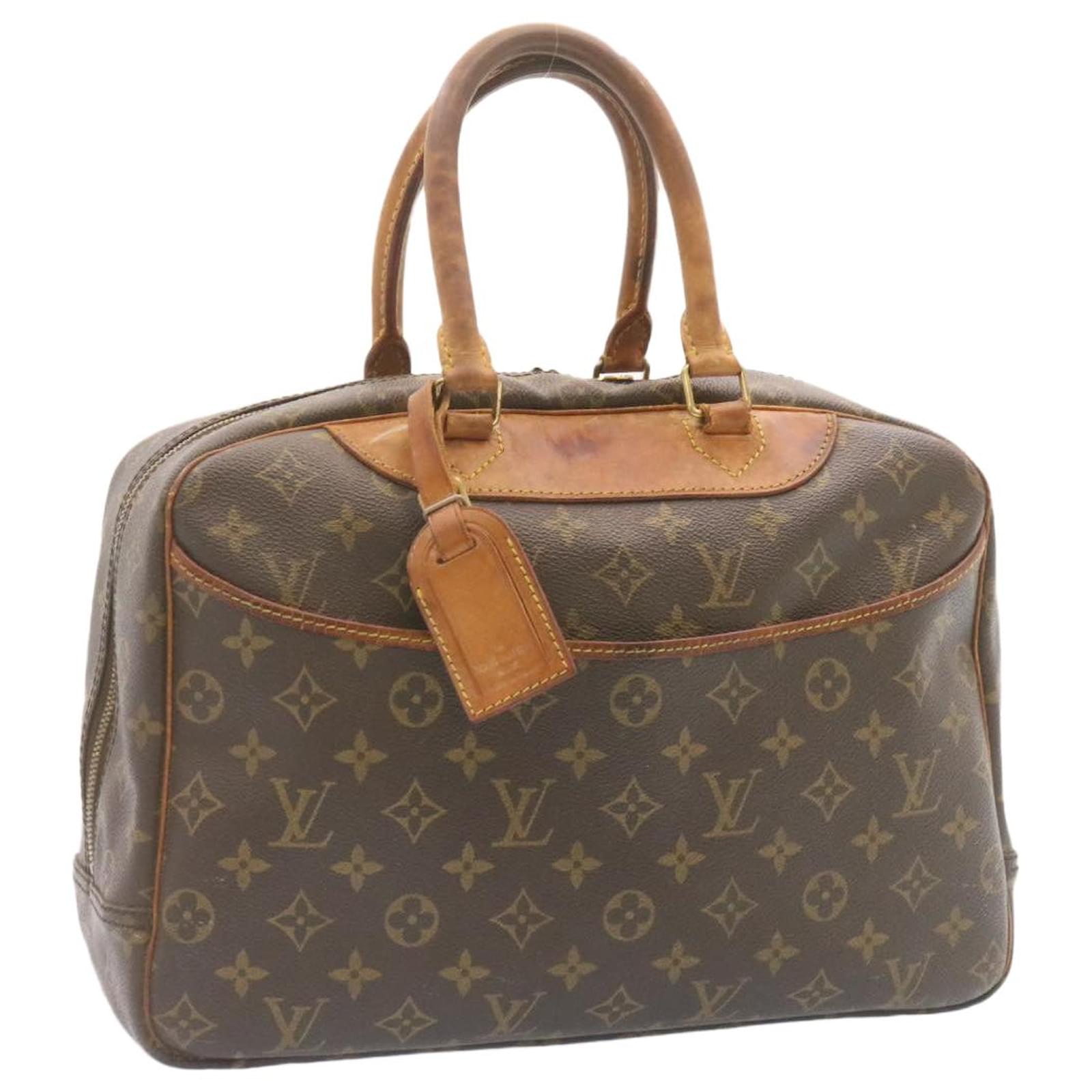 Louis Vuitton Monogram Deauville M47270 Brown Cloth ref.996299