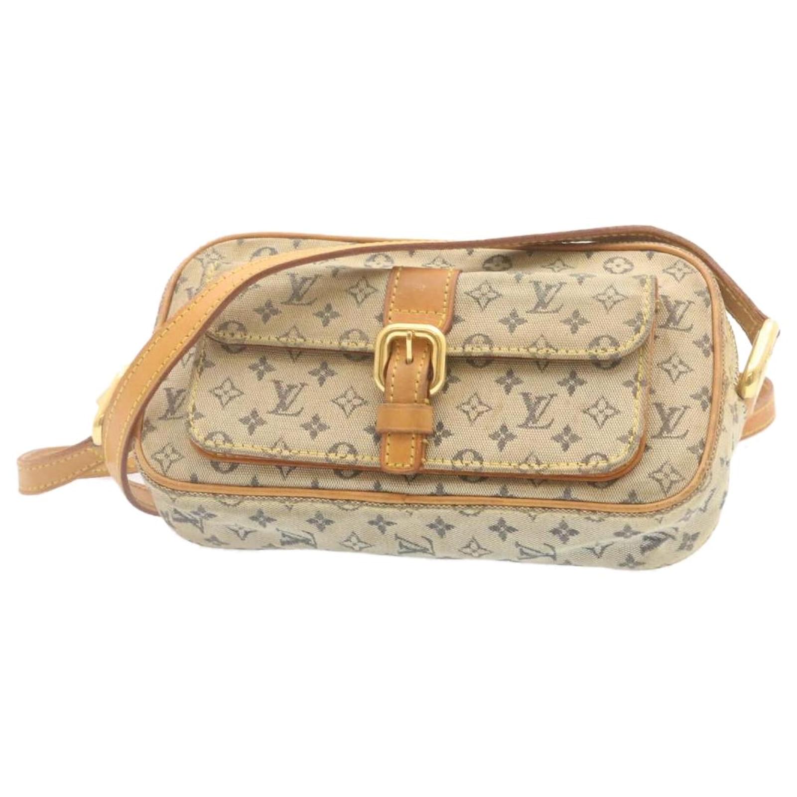 LOUIS VUITTON Monogram Mini Juliet MM Shoulder Bag Blue M92004 LV