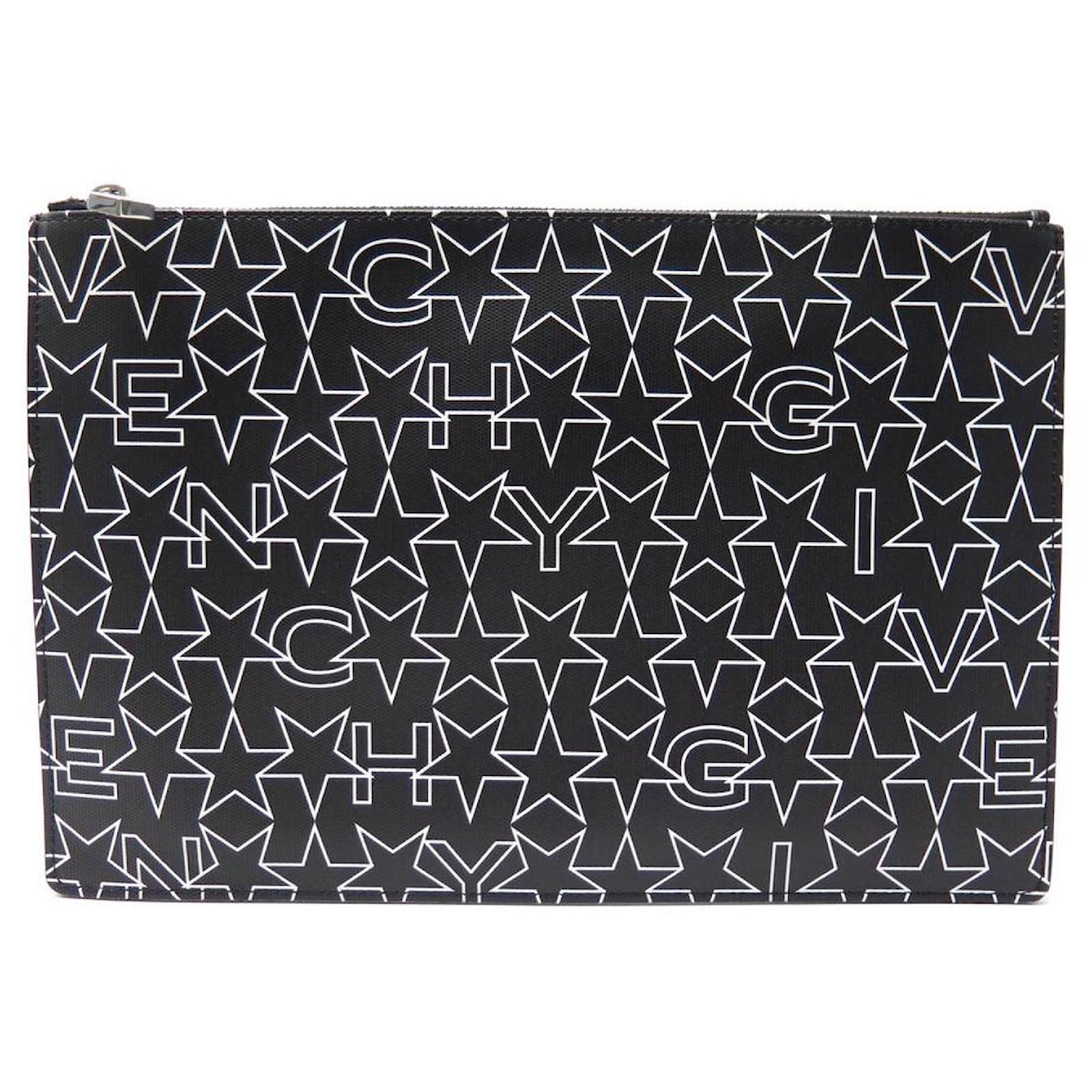 NUOVA BORSA GRANDE ICONICA GIVENCHY IN BORSA DI TELA NERA + NUOVA SCATOLA A  MARSUPIO Nero ref.383671 - Joli Closet