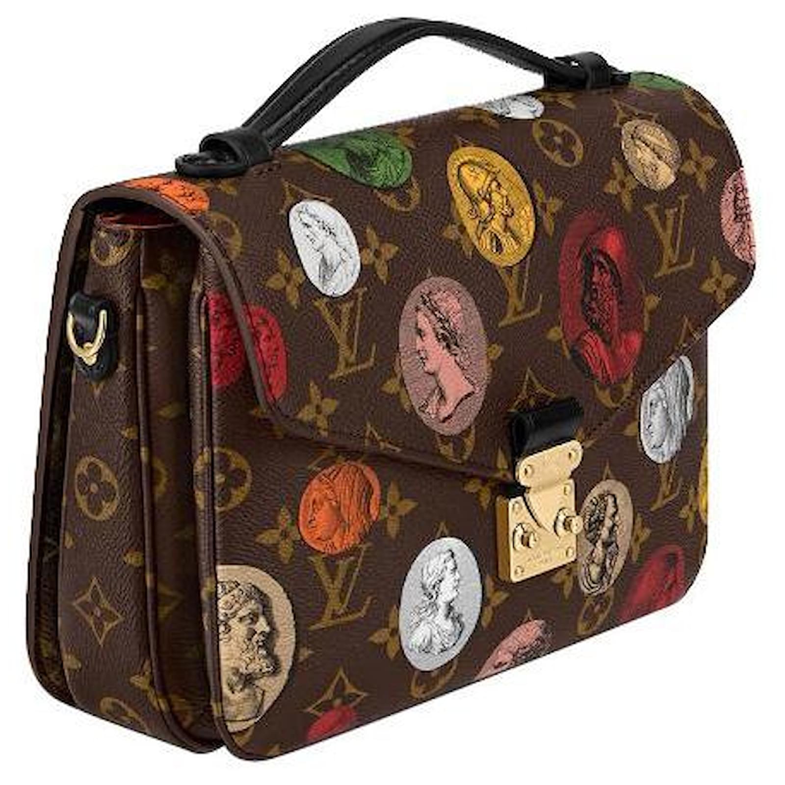 Louis Vuitton LV Metis Fornasetti Multiple colors Leather ref