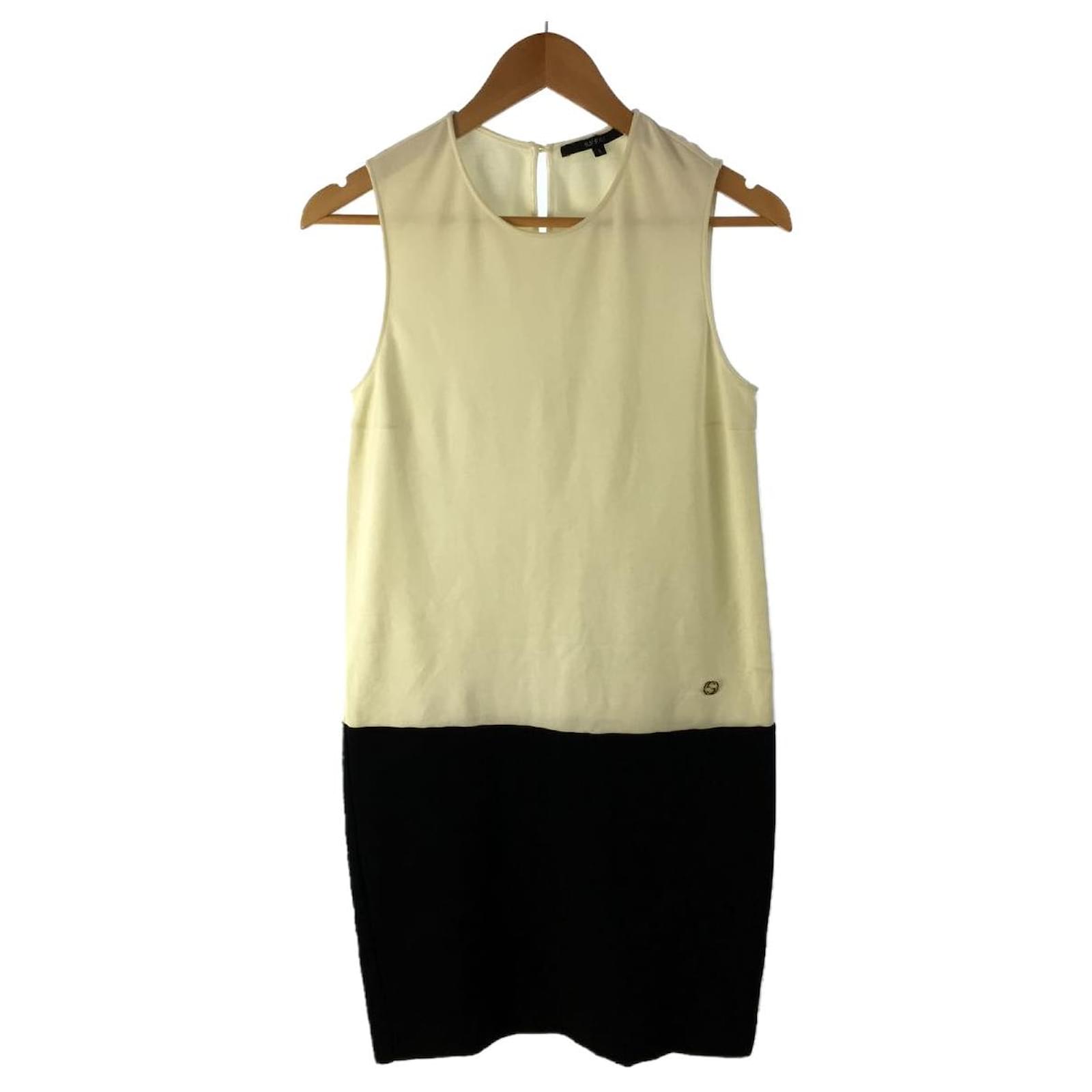 Usato] Abito GUCCI senza maniche in rayon Bianco Raggio ref.384181 - Joli  Closet