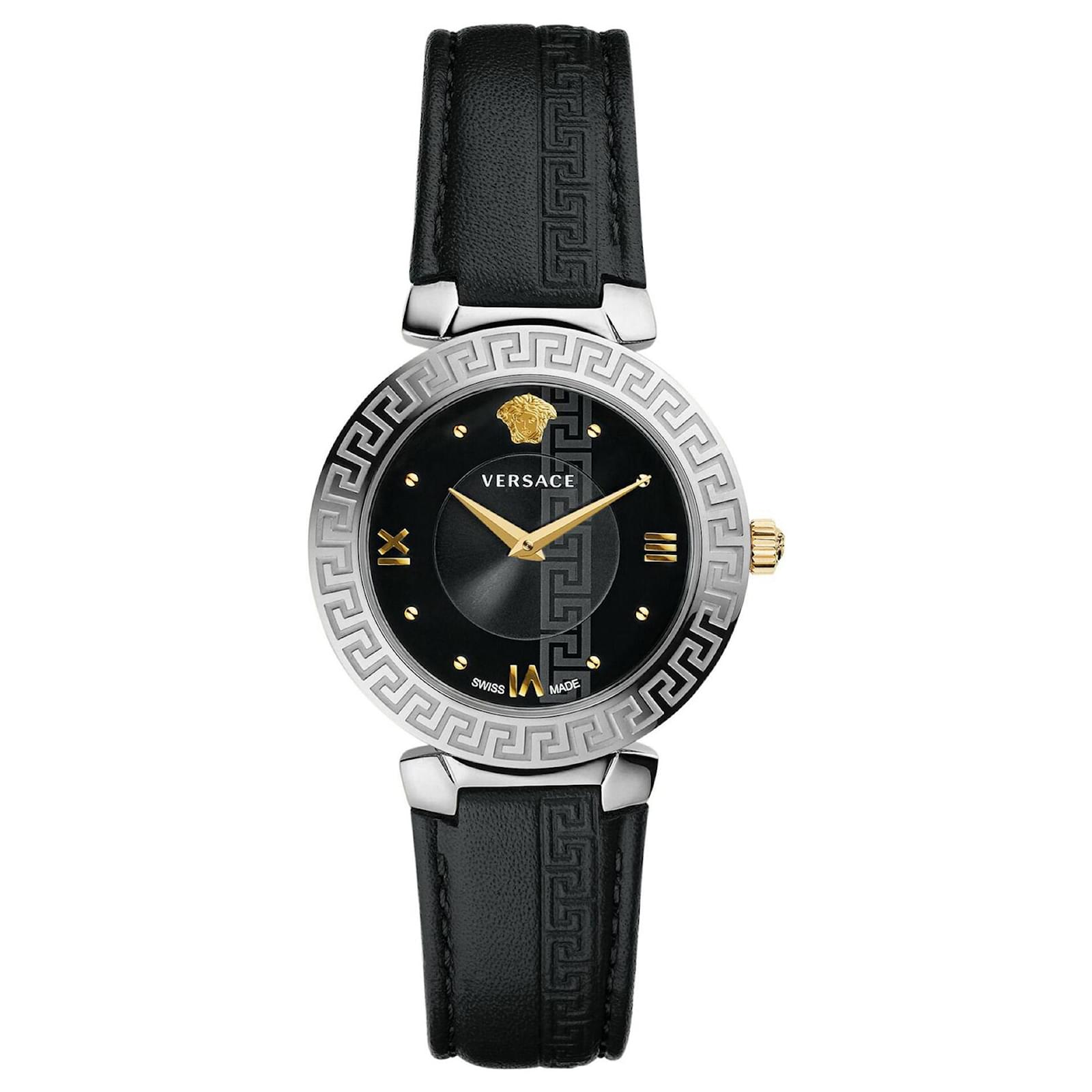 versace daphnis watch stainless steel