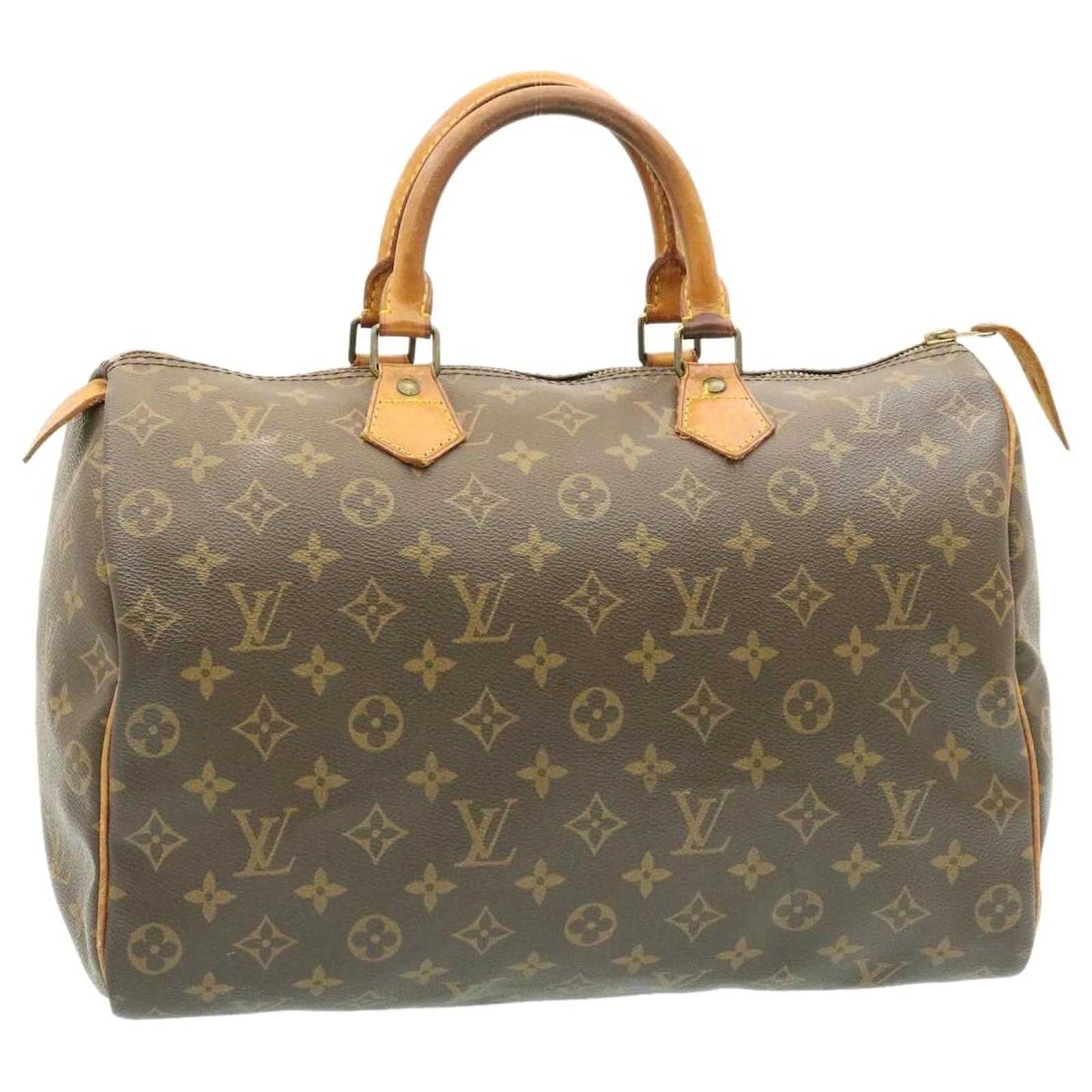 LOUIS VUITTON Handbag M41524 Speedy 35 Monogram canvas Brown Women