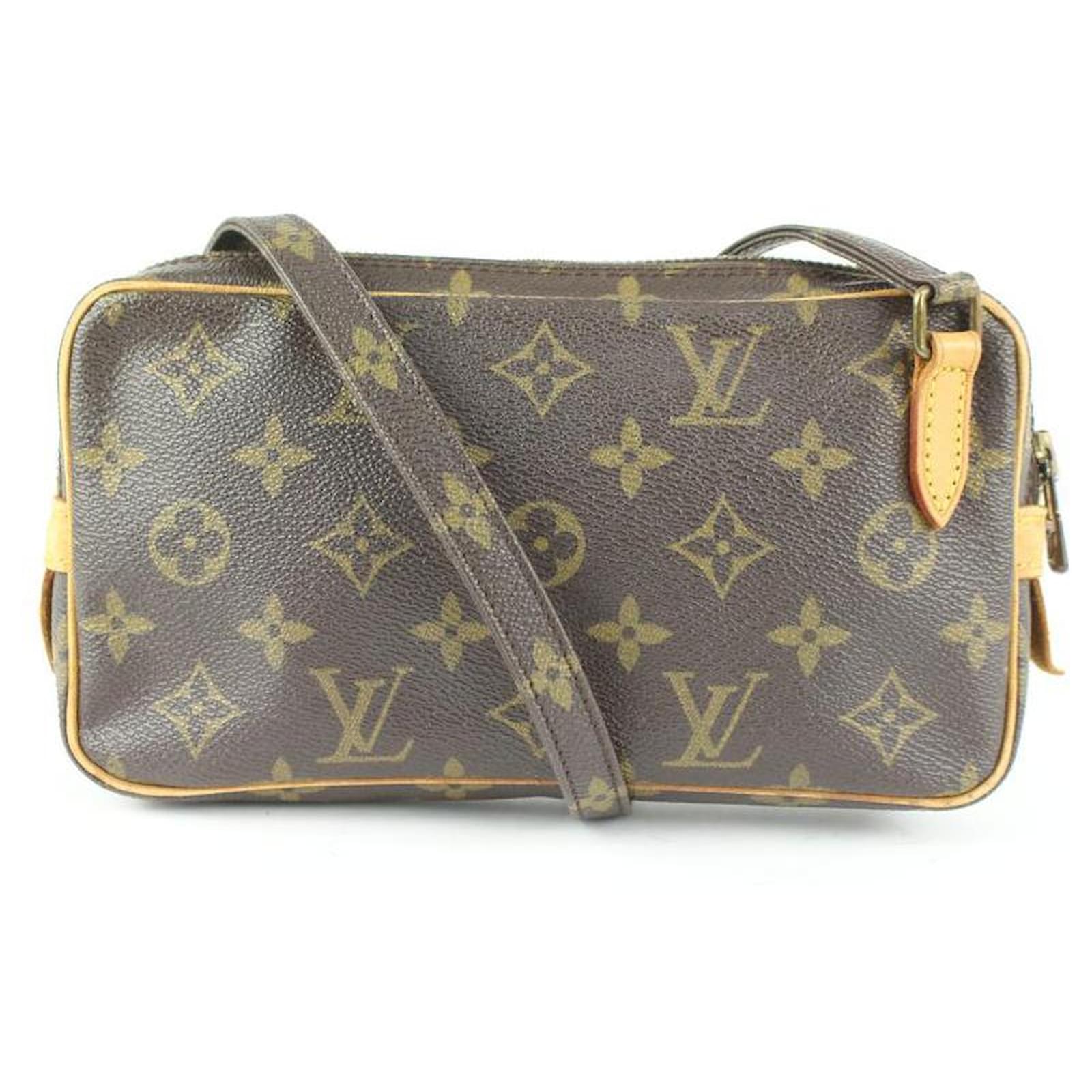 Louis Vuitton Monogram Pochette Marly Bandouliere Crossbody Bag 10LVS1210