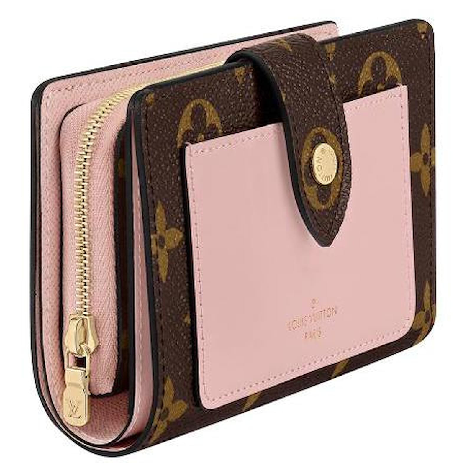 Louis Vuitton LV Juliette wallet pink Leather ref.386033 - Joli Closet